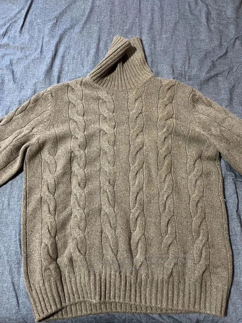 Loro Piana Loro Piana Babycashmere Turtleneck Sweater. Size US XL / EU 56 / 4 - 1 Thumbnail