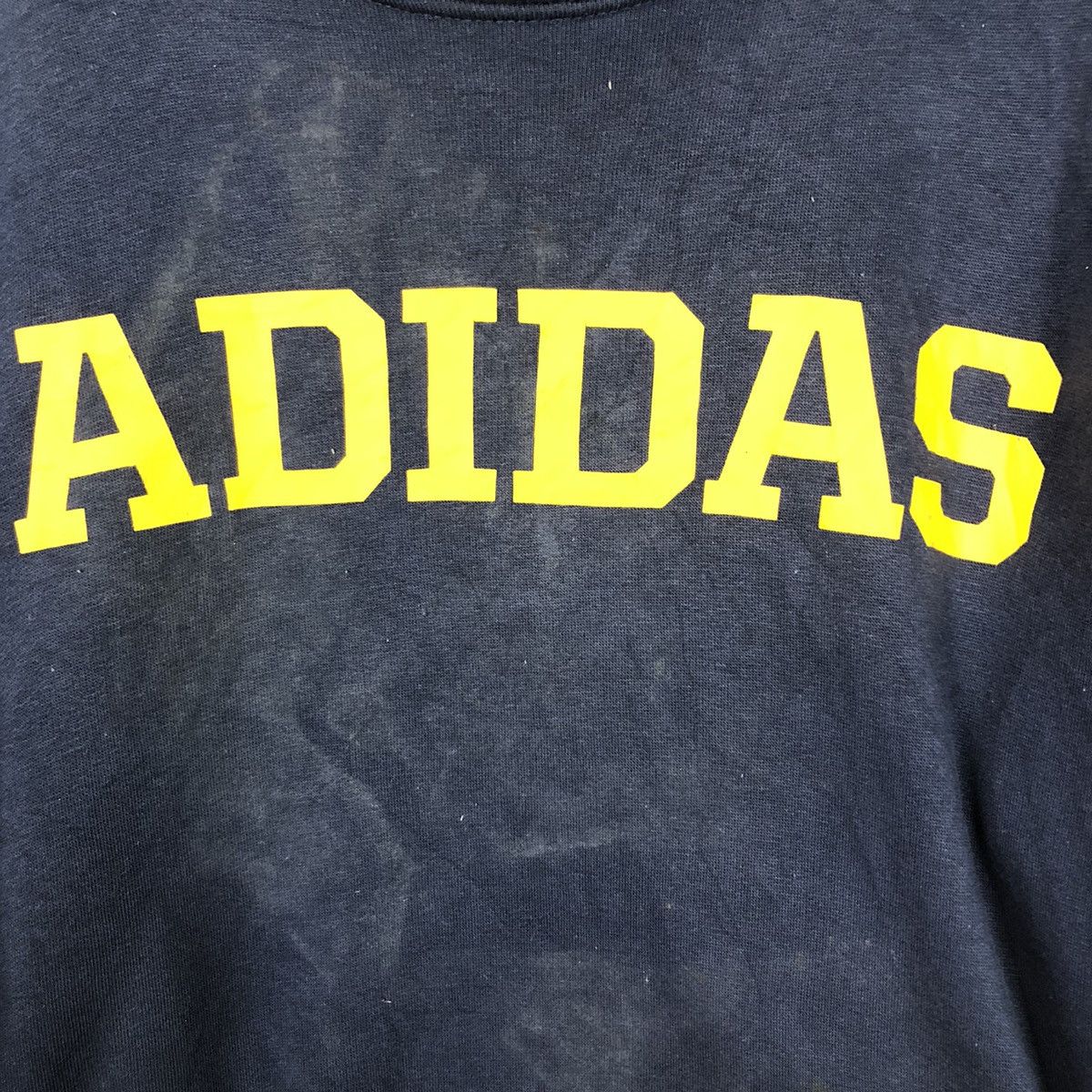 Adidas 📌Vintage Sweatshirt Adidas Striped Big Logo Spell Out Size US L / EU 52-54 / 3 - 13 Thumbnail