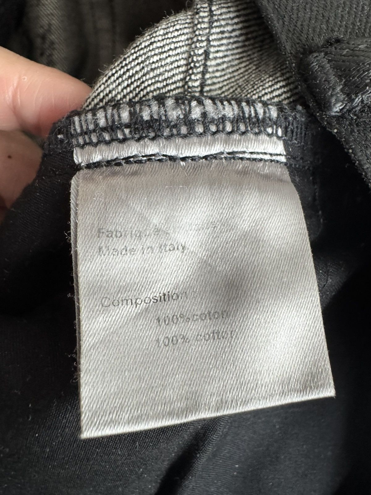 Dior SS 2004 strip destroyed jeans Size US 34 / EU 50 - 5 Thumbnail