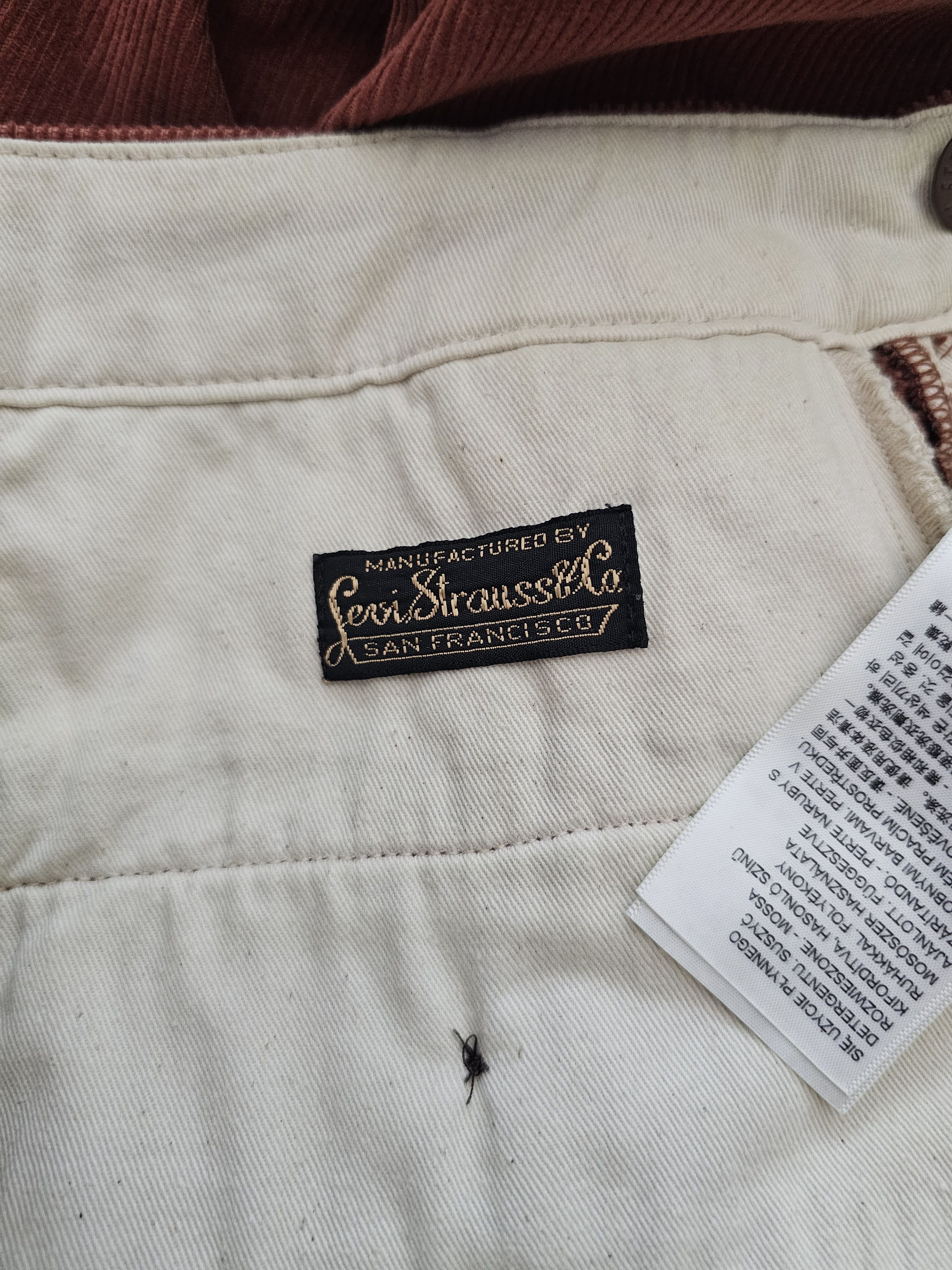 Levi's Vintage Clothing LVC Levi's Vintage Clothing 1919 Cords Pant W31 Repro FW19 Size US 31 - 8 Thumbnail