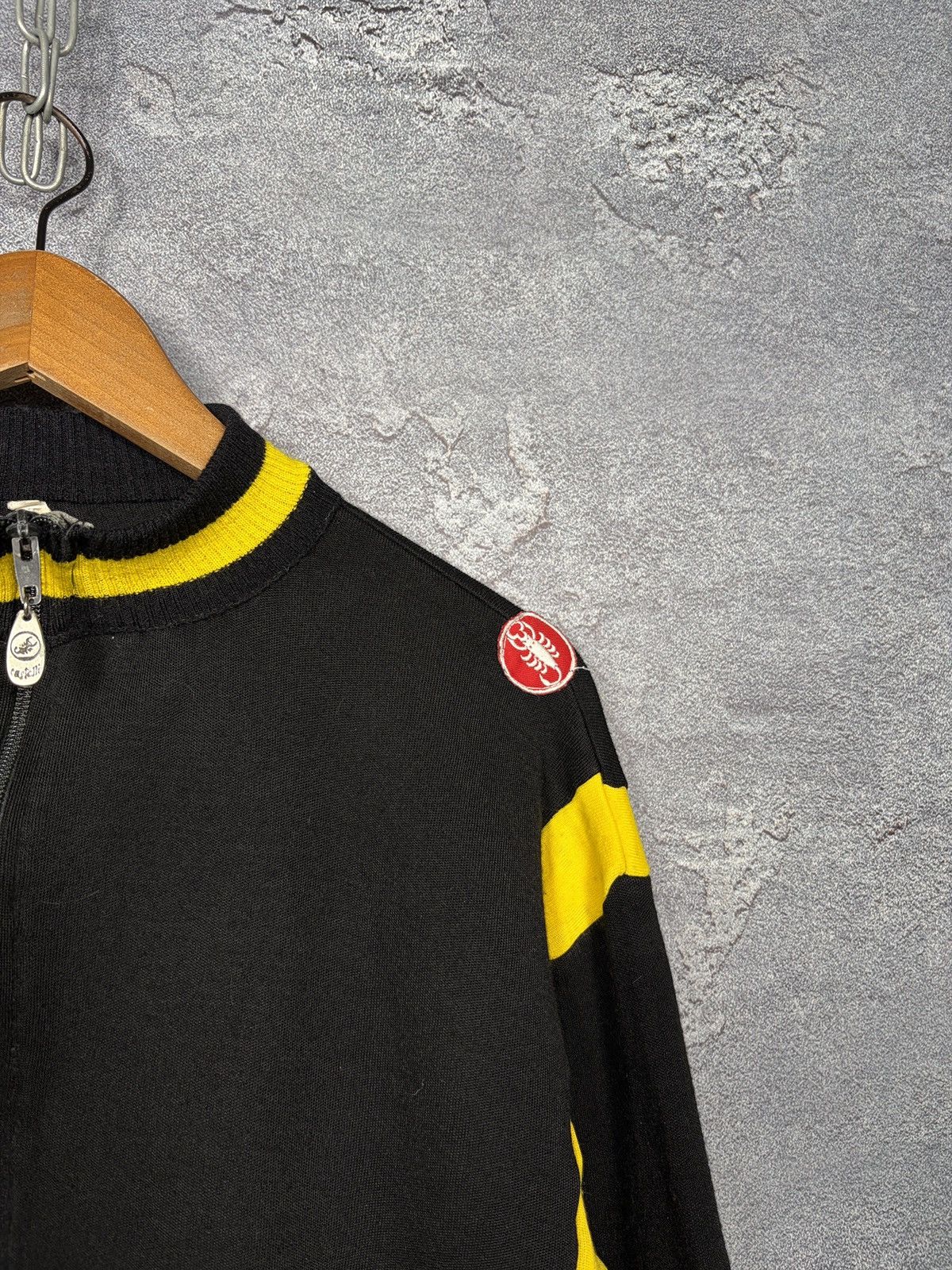 Vintage Rare Vintage Castelli 100% Wool Cycling Jersey Zip Top Size US M / EU 48-50 / 2 - 4 Thumbnail