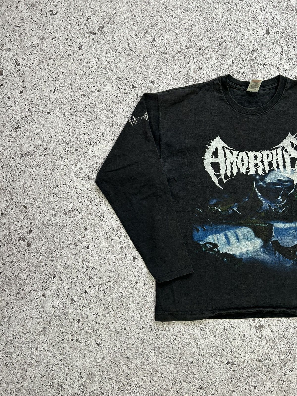Band Tees × Vintage Vintage amorphis tales from the thousand lakes Long Sleeve Size US M / EU 48-50 / 2 - 4 Thumbnail