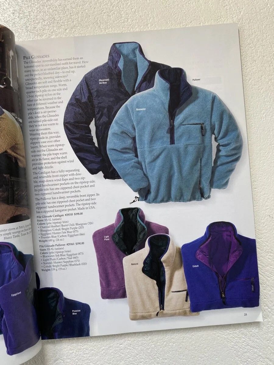 Patagonia × Vintage 🫐Vintage Patagonia Retro Pile Cardigan (Sz M) Size US M / EU 48-50 / 2 - 8 Thumbnail