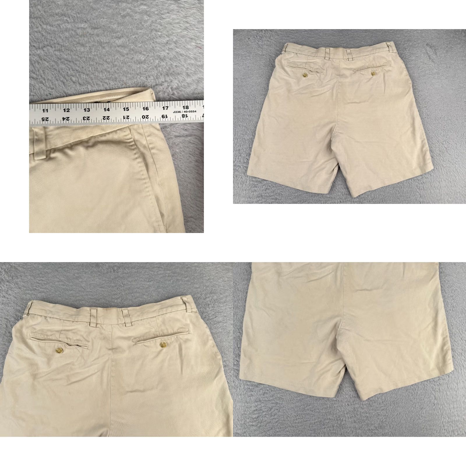 Tommy Bahama Tommy Bahama Shorts Men 34 Beige Chino 100% Silk Flat Front Golf Beach 34x9 Size US 34 / EU 50 - 9 Thumbnail