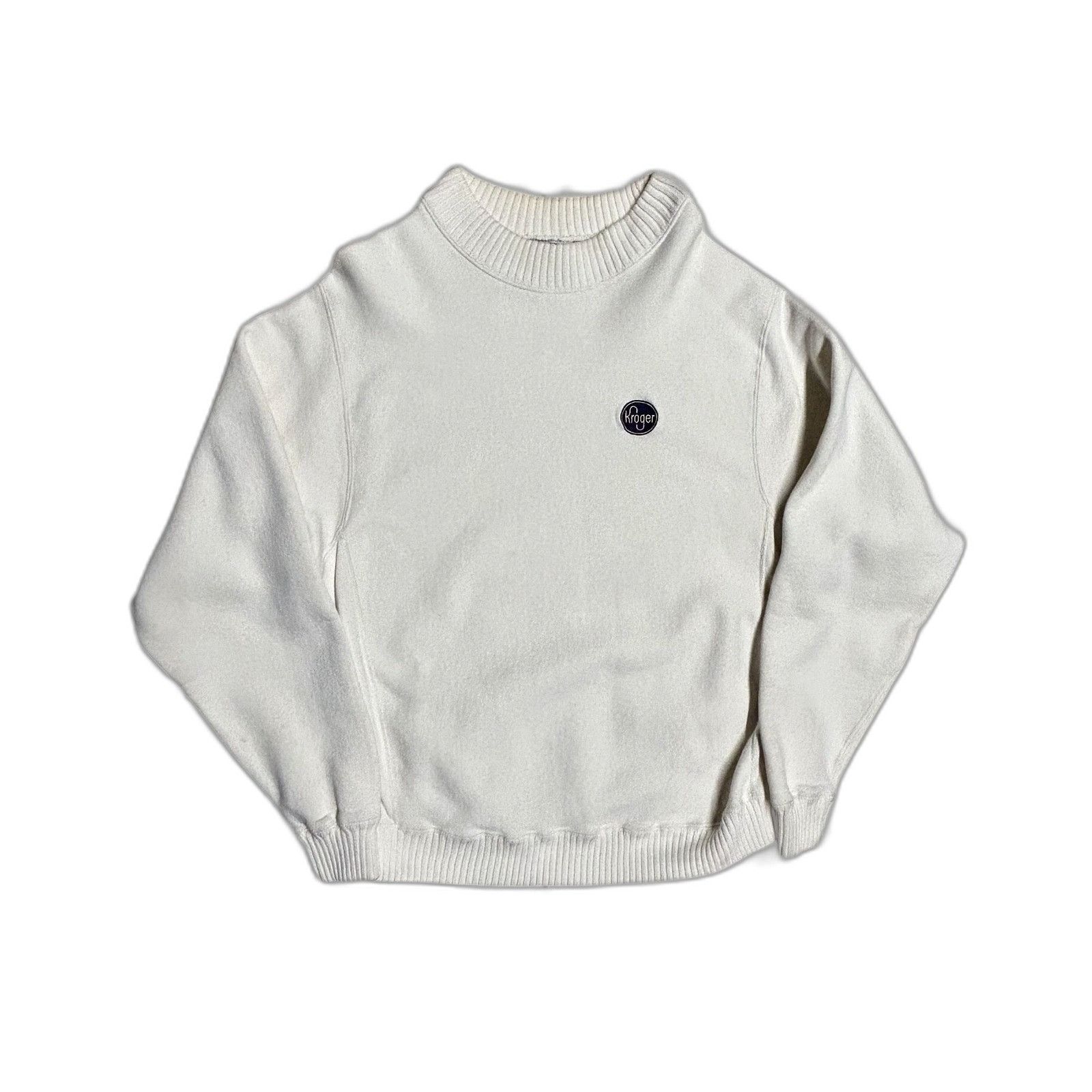 Lee Vintage Lee Sweatshirt Kroger Varsity Large Oversized White Size US L / EU 52-54 / 3 - 1 Thumbnail