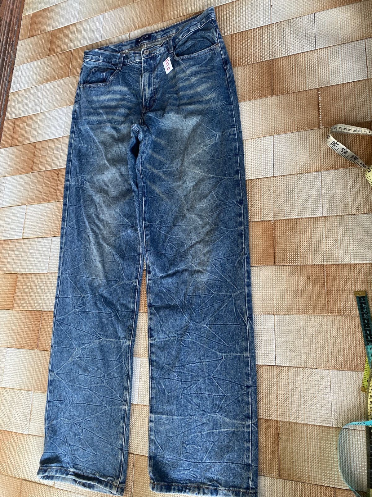 Hysteric Glamour × PPFM Vintage aoul tom honey cone regular cut denim Size US 32 / EU 48 - 5 Thumbnail