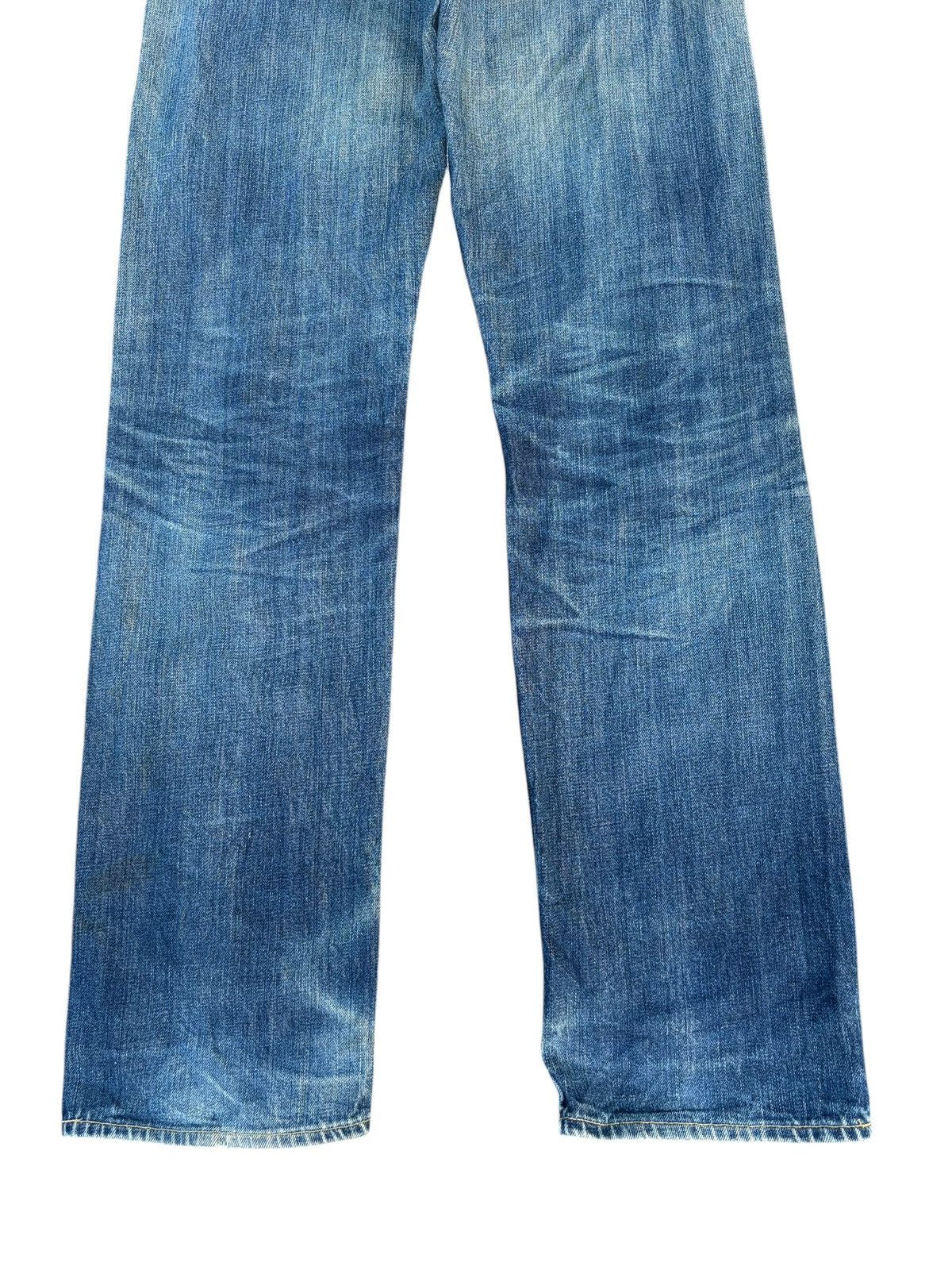 Levi's TRASHER LEVI'S BIG E 502 FADED SELVEDGE DISTRESSED DENIM Size US 30 / EU 46 - 9 Thumbnail
