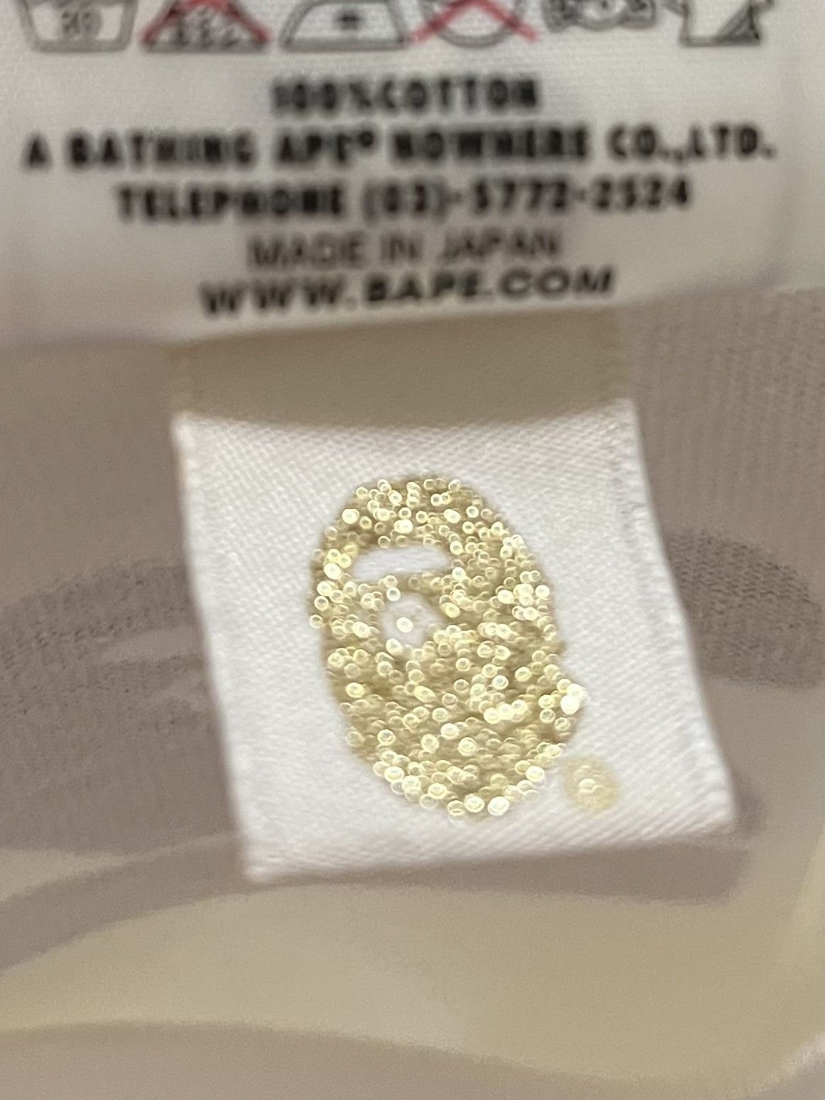 Bape Bape camo anniversary tee shirt Size US S / EU 44-46 / 1 - 5 Thumbnail
