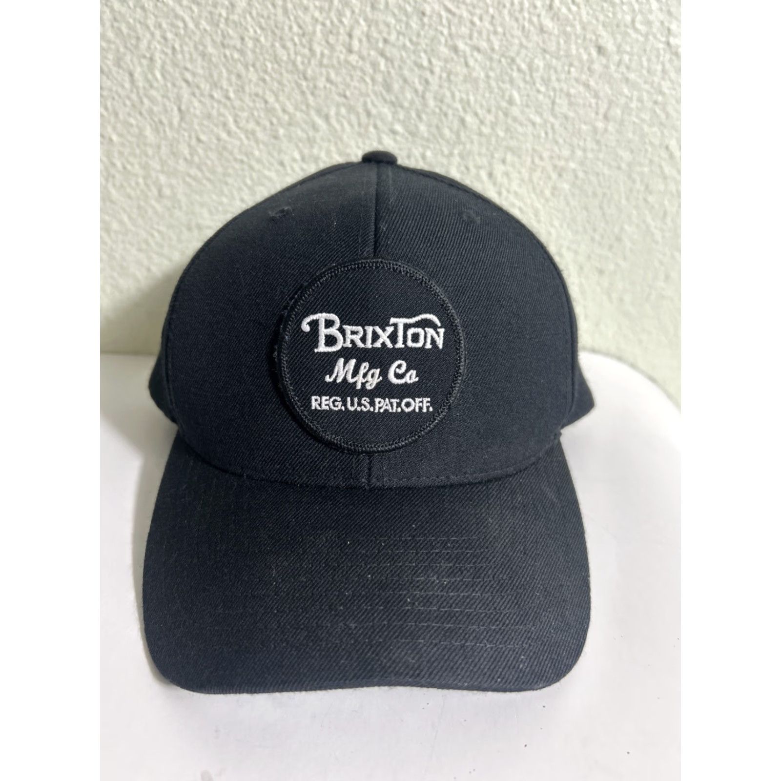 Brixton Brixton Supply Hat Cap Black White Snapback Embroidered One Size Adjustable Mens Size ONE SIZE - 2 Thumbnail