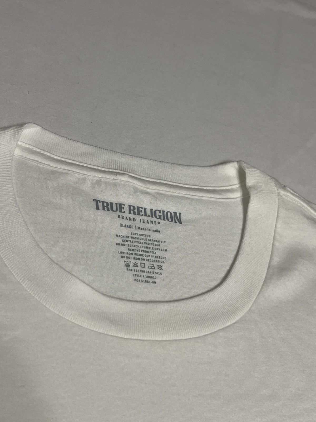 True Religion NEW True Religion “Buddha was here” graphic t shirt Size US XL / EU 56 / 4 - 4 Thumbnail