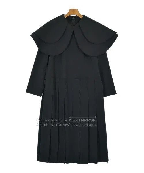 Comme Des Garcons Black Black retro double-layer big collar