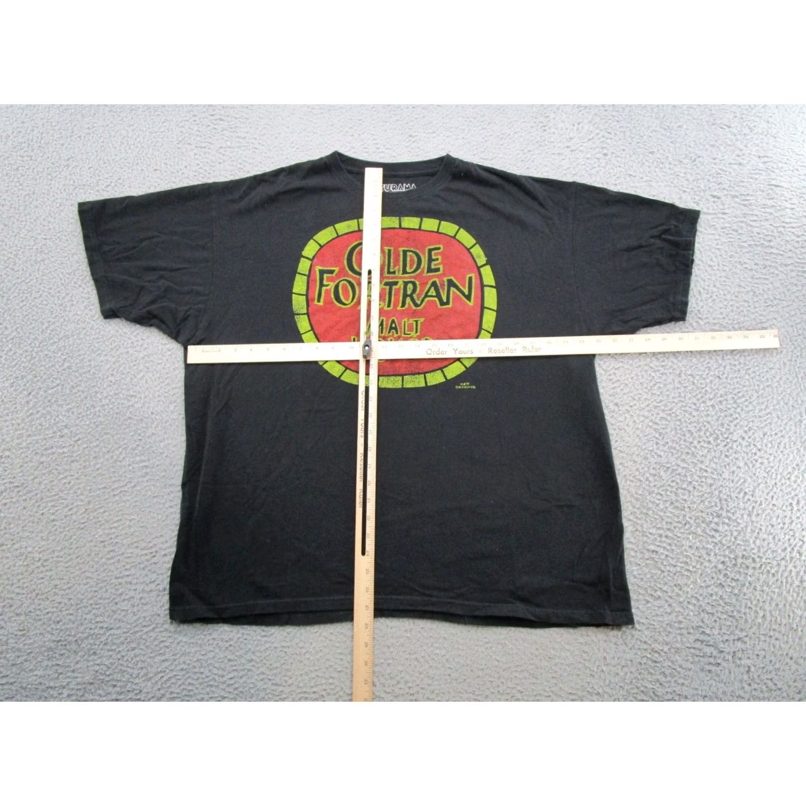 Ripple Junction Futurama Beer TV Show 2011 Ripple Junction Graphic T-Shirt 2X Black Adult Mens Short Sleeve 2X Size US XXL / EU 58 / 5 - 5 Thumbnail