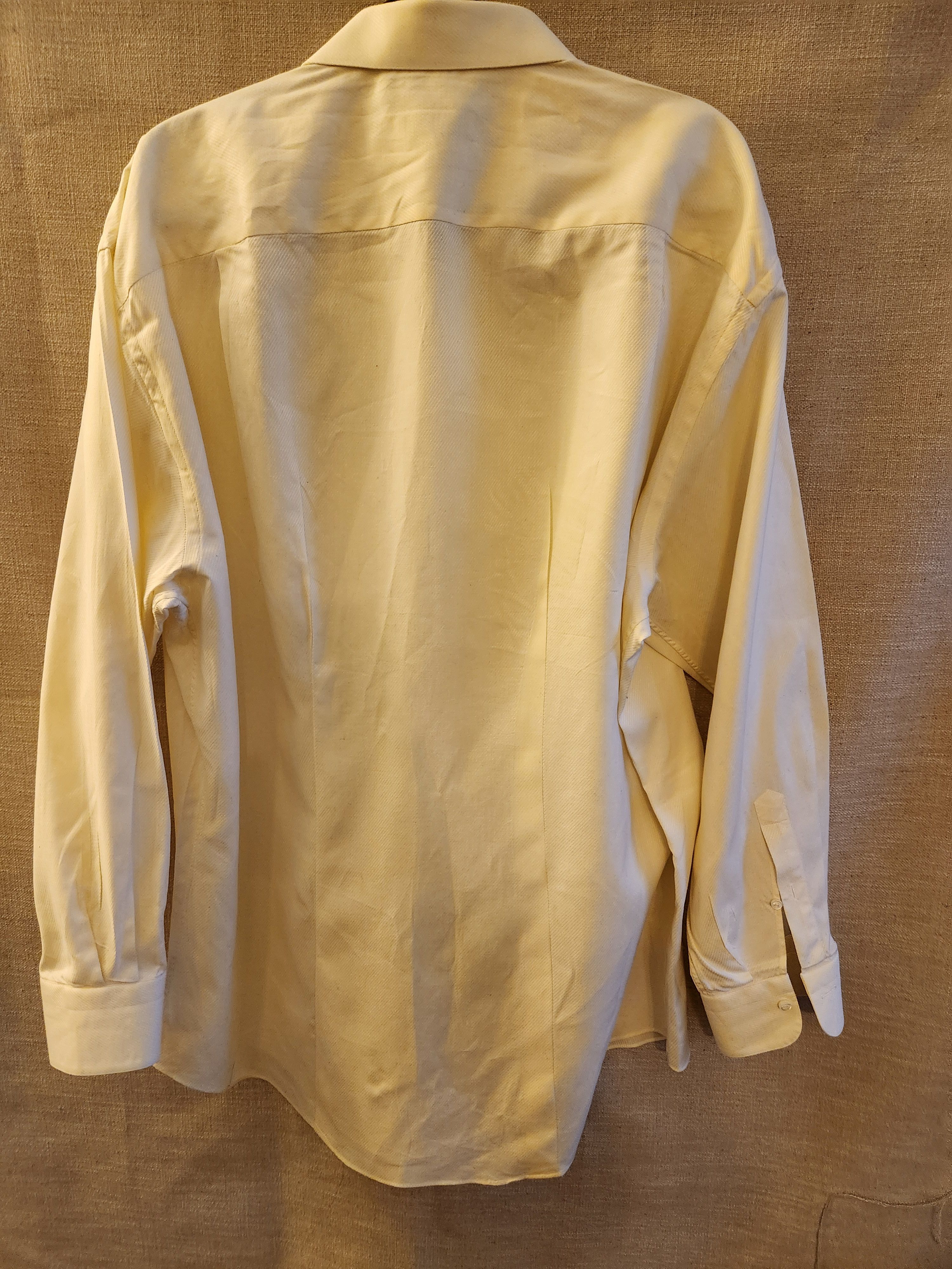 Ermenegildo Zegna Vintage 100% Cotton Designer Dress Shirt Size US XXL / EU 58 / 5 - 2 Thumbnail