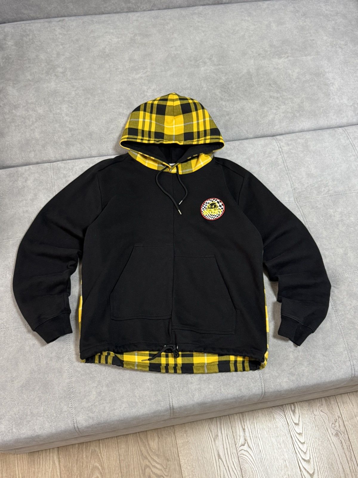 MCQ Rare Alexander McQueen McQ Odyssey 93 Asymmetric Hoodie S Size US S / EU 44-46 / 1 - 7 Thumbnail