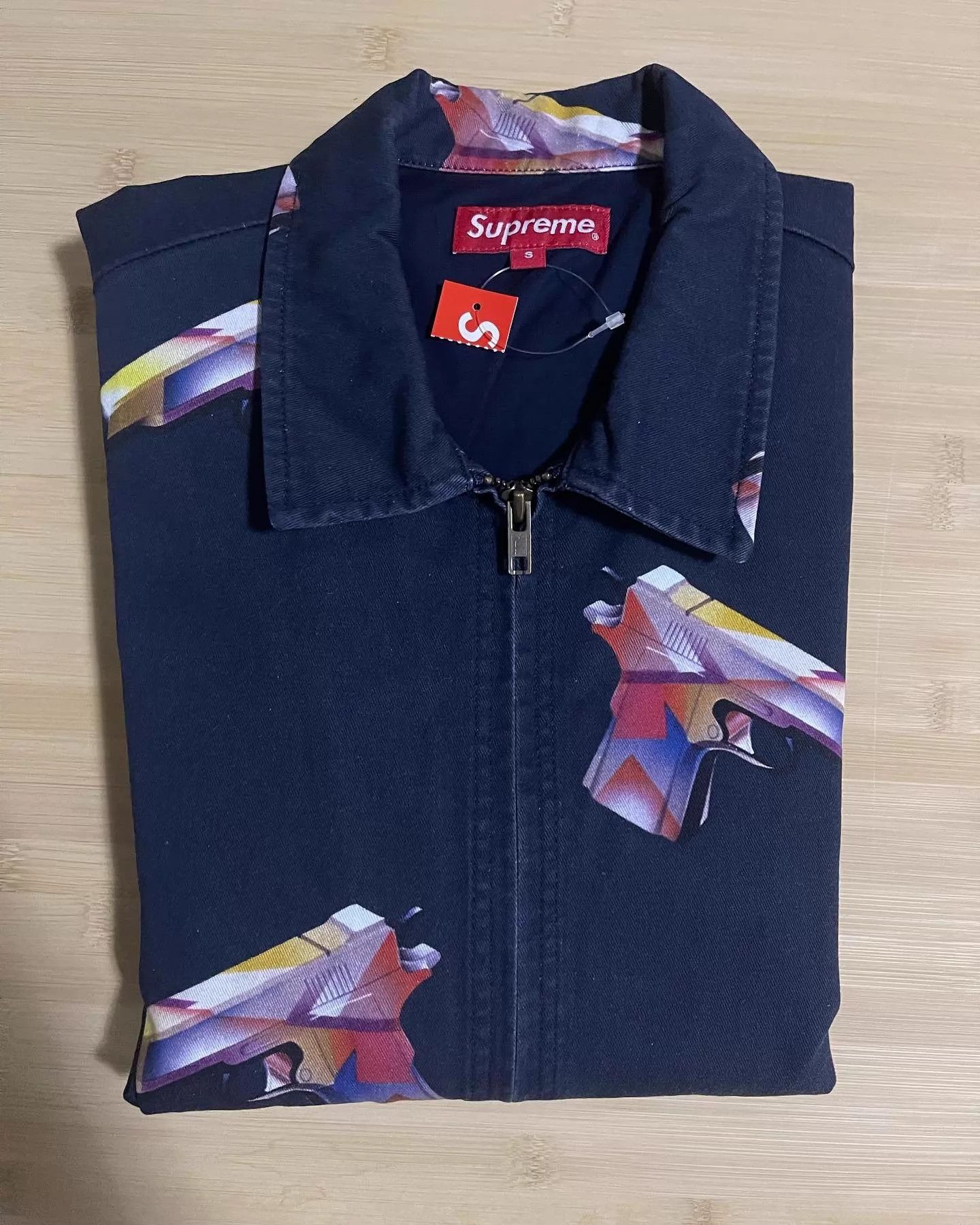 Supreme Supreme 2016 navy blue work jacket S new Size US S / EU 44-46 / 1 - 3 Thumbnail