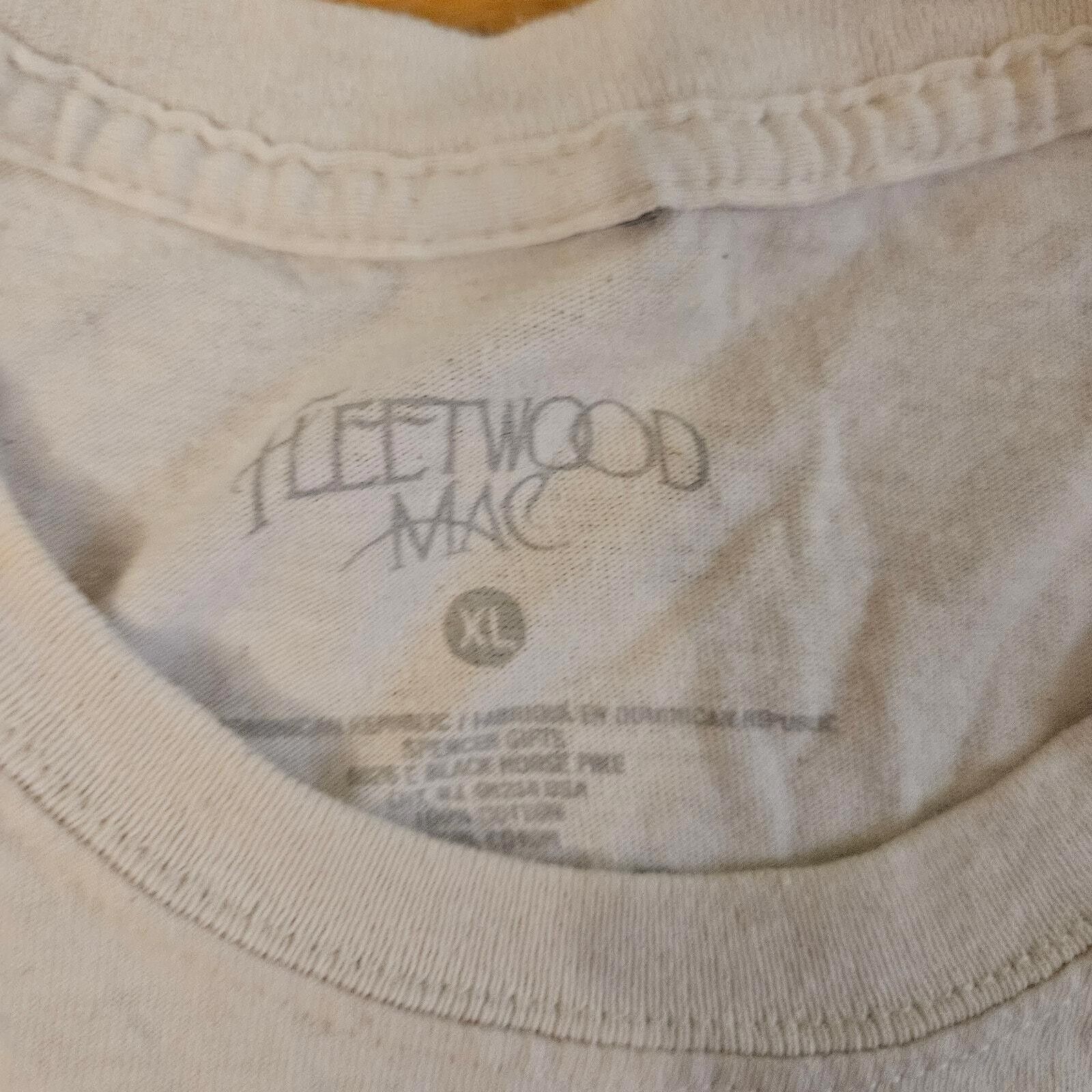 Designer Vintage Fleetwood Mac Rumours Rock Graphic T-Shirt White XL Size XL / US 12-14 / IT 48-50 - 4 Thumbnail