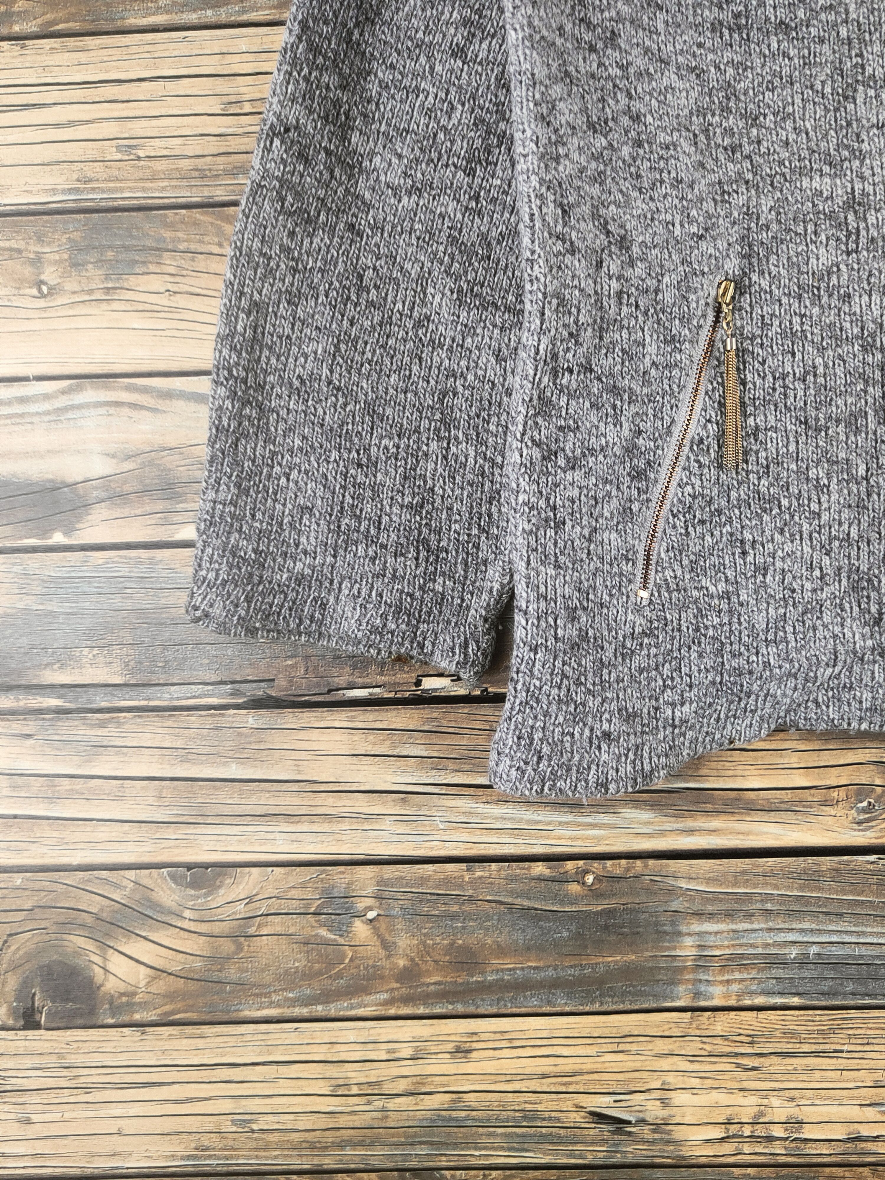 Japanese Brand DL Malla Gray Knitwear Sweatshirts #46-470 Size S / US 4 / IT 40 - 4 Thumbnail