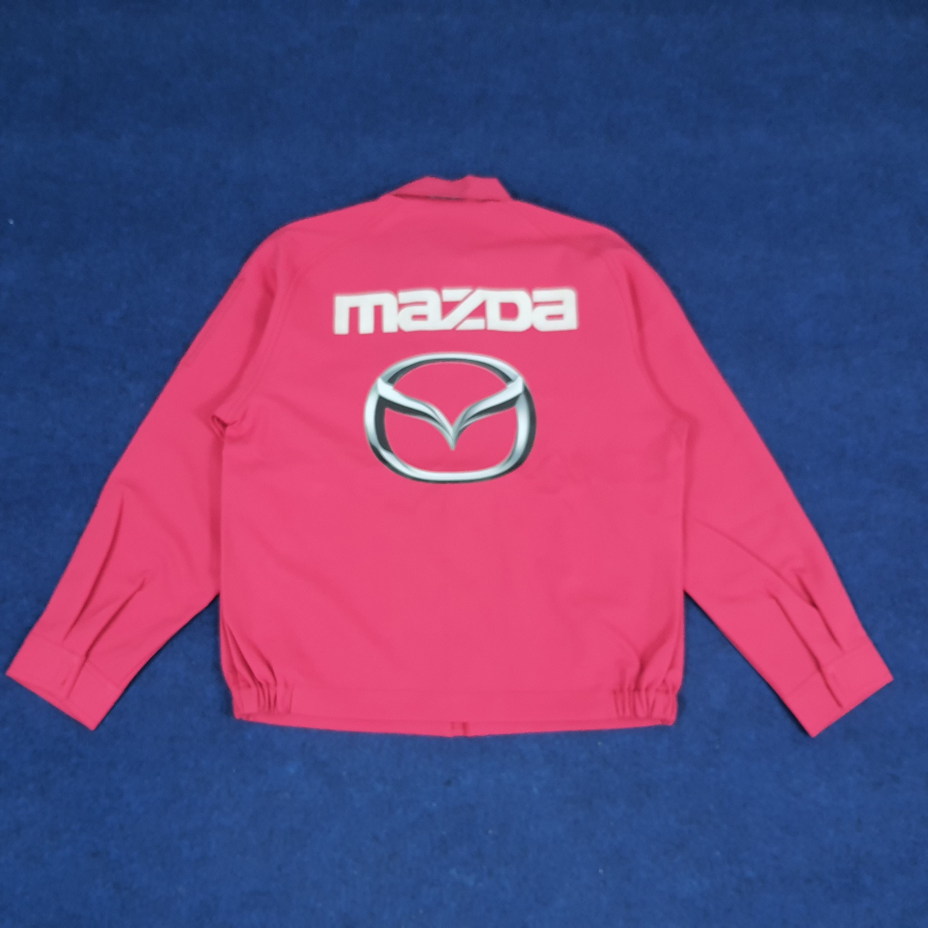 Vintage MAZDA Motorsports Japanese Brand Racing Jacket