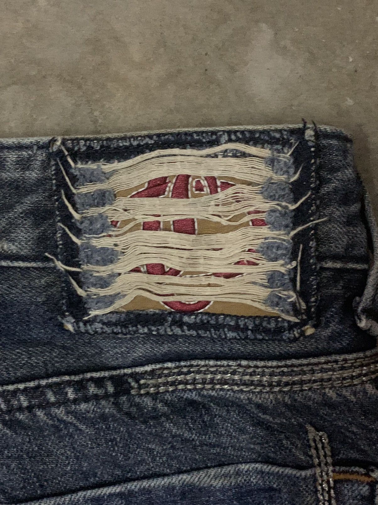 Big John × Japanese Brand Nice Design Big John Flare Denim Jeans Size US 33 - 11 Thumbnail
