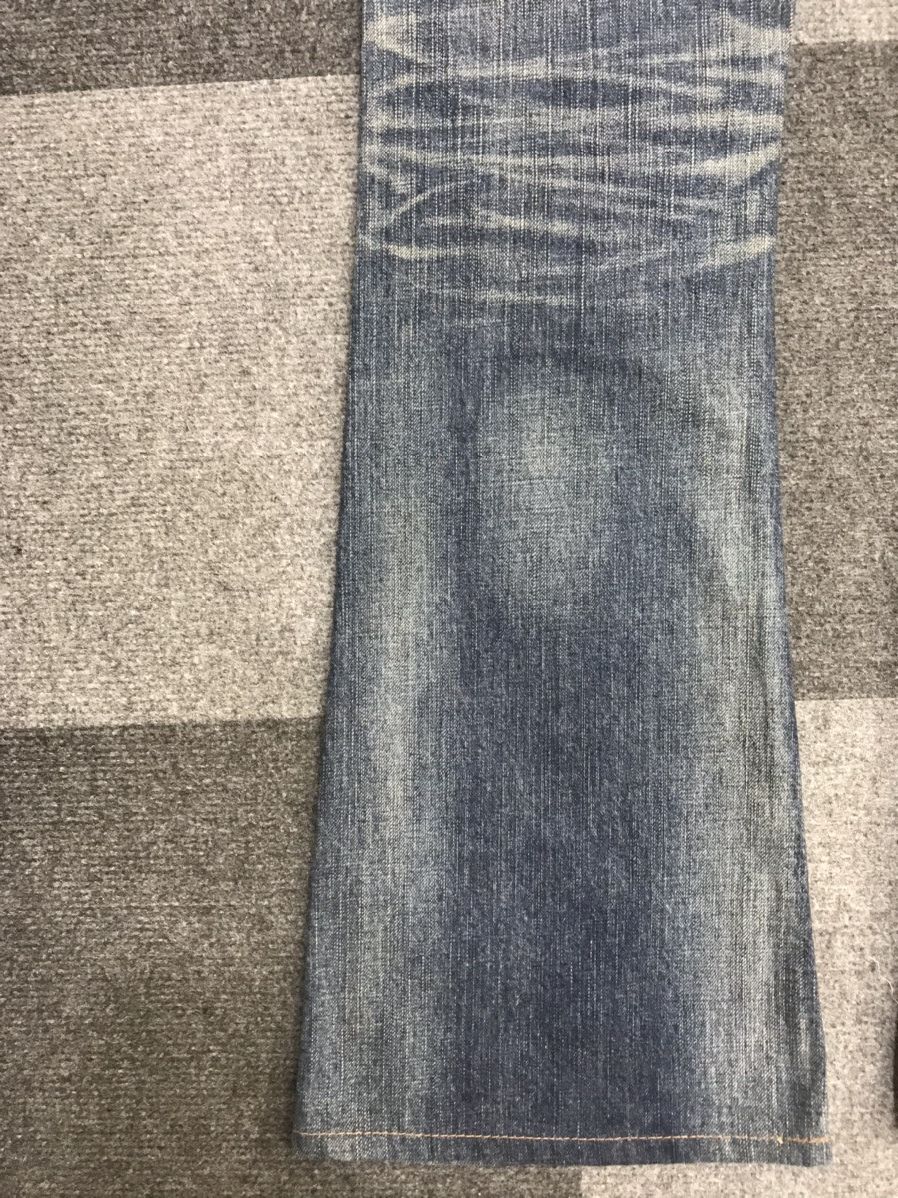 Edwin Bootcut🔥EDWIN Bootcut Distressed Jeans F12 Size 31" - 14 Thumbnail