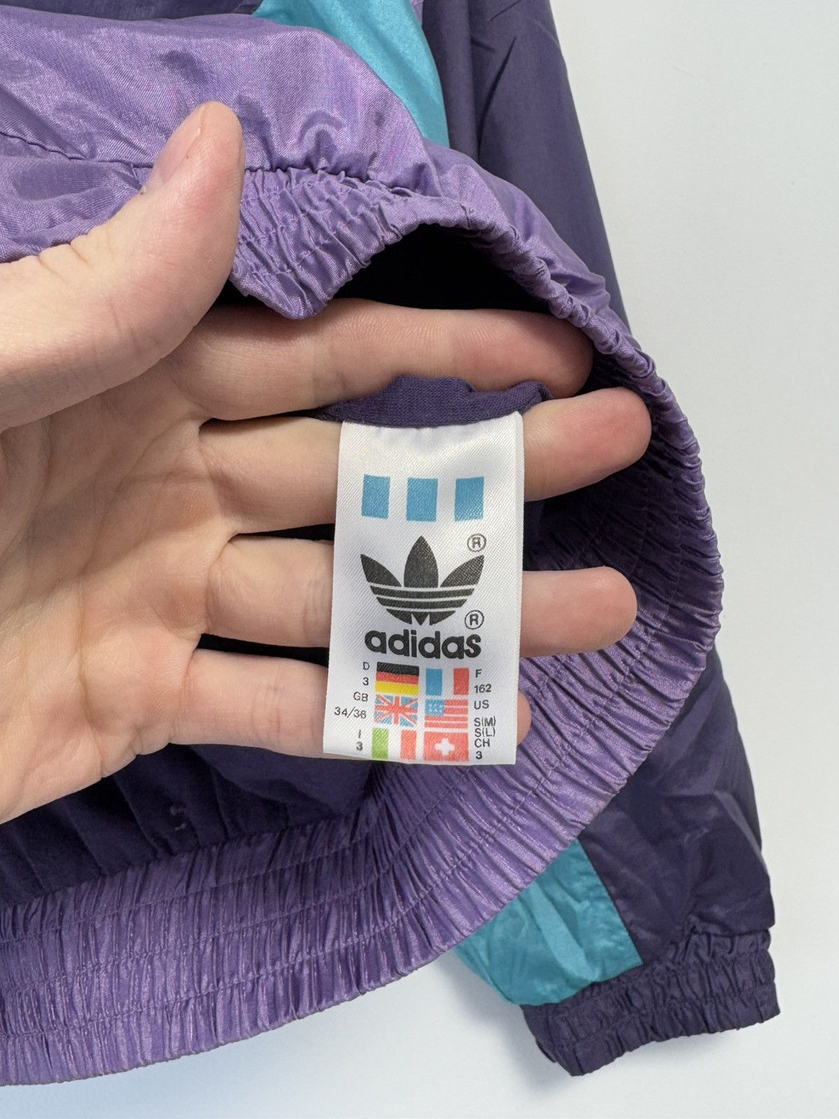 Vintage 90’s Vintage Adidas Track Suit Set Nylon Size US S / EU 44-46 / 1 - 8 Thumbnail