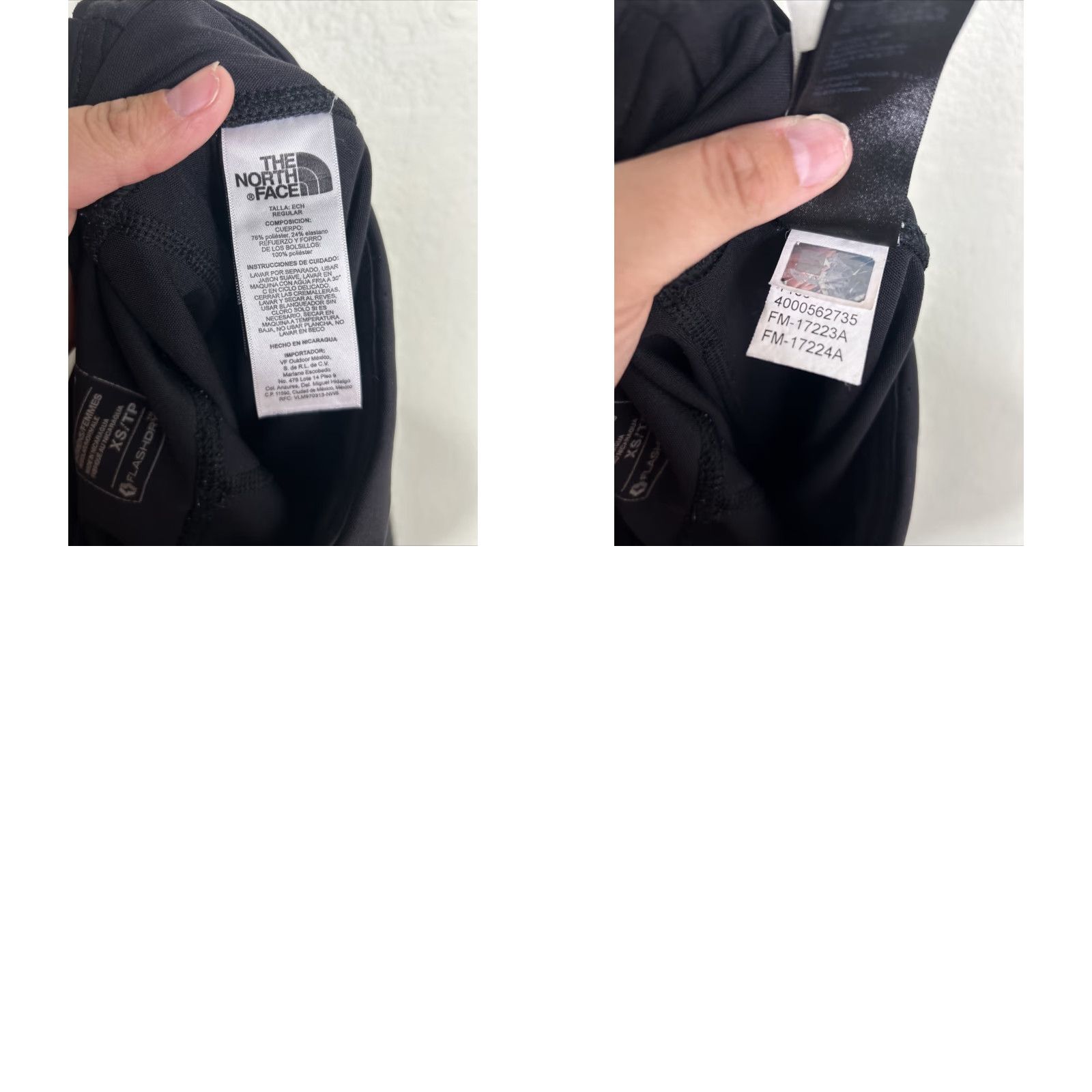 The North Face The North Face Womens Leggings XS Black Flash Dry 22x22 Size 26" / US 2 / IT 38 - 9 Thumbnail
