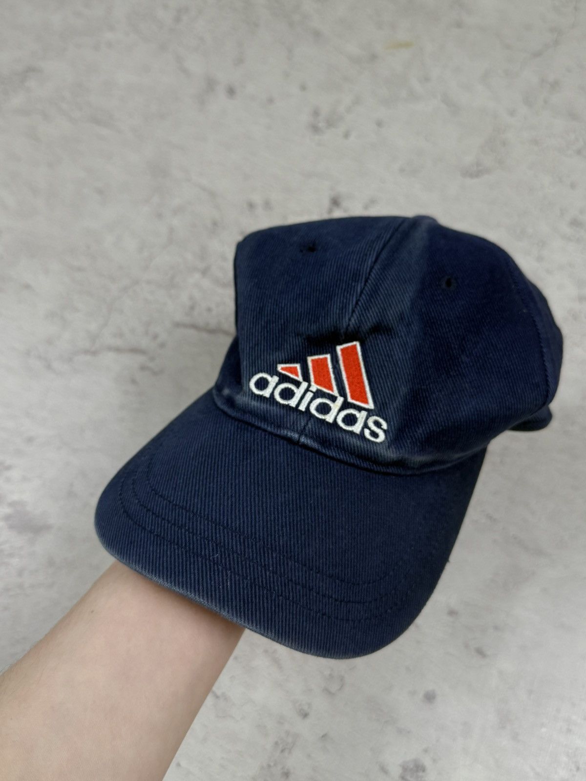 Adidas VTG Adidas Twist Dial Adjuster Jeans Baseball Cap Closure Size ONE SIZE - 1 Thumbnail