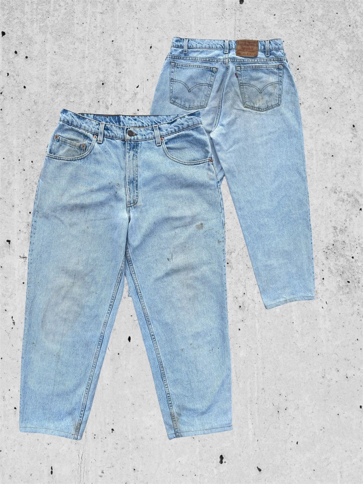 Jean × Levi's 🔥 Levi's 560 Rusty Distressed Denim W32🔥 Size US 32 / EU 48 - 1 Thumbnail