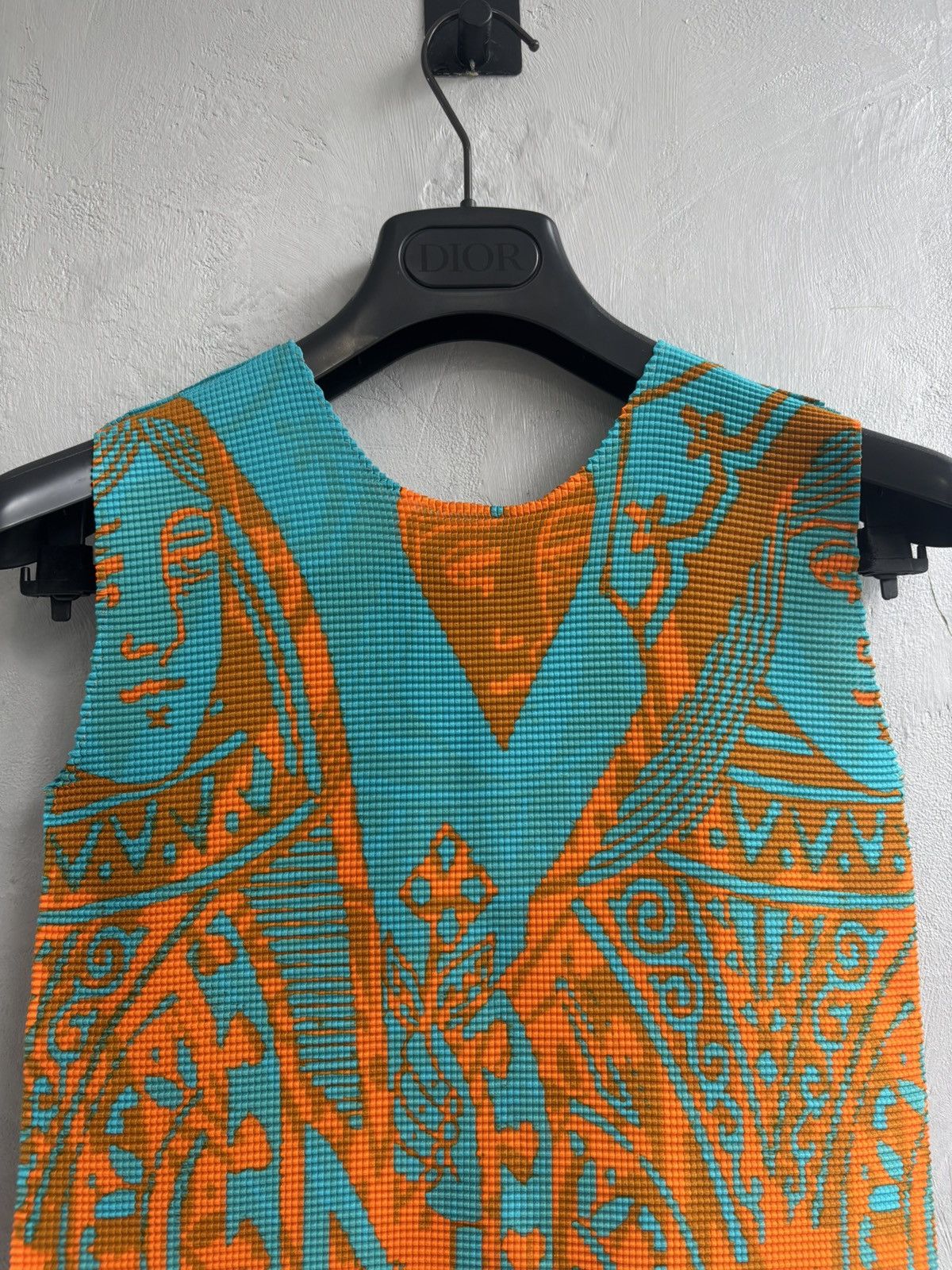 Issey Miyake Me SS2007 “Queen of Heart” pleats top