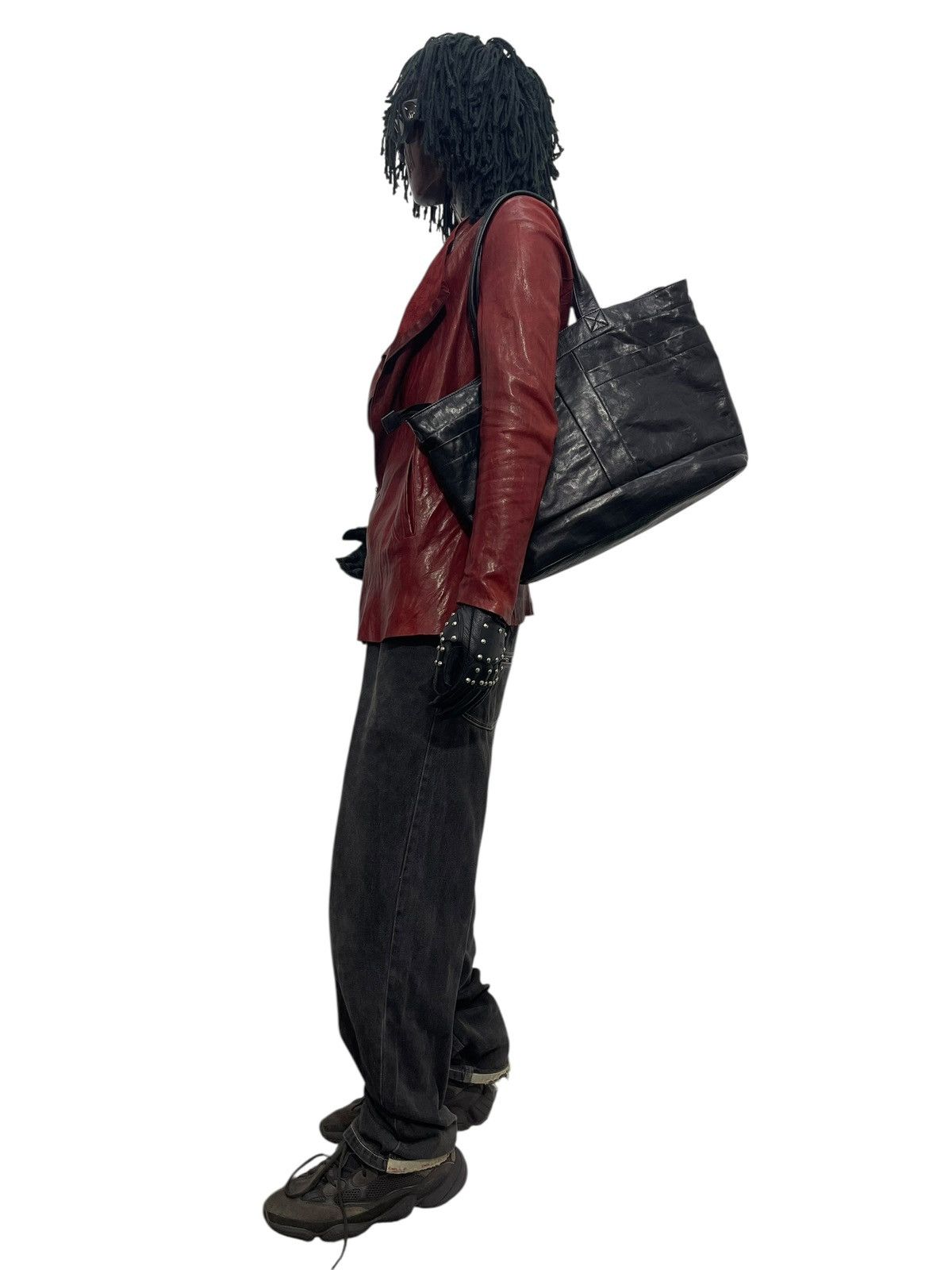 Leather Full Leather Creed Japan Tote Shoulder Bag 6🟩 Size ONE SIZE - 3 Thumbnail