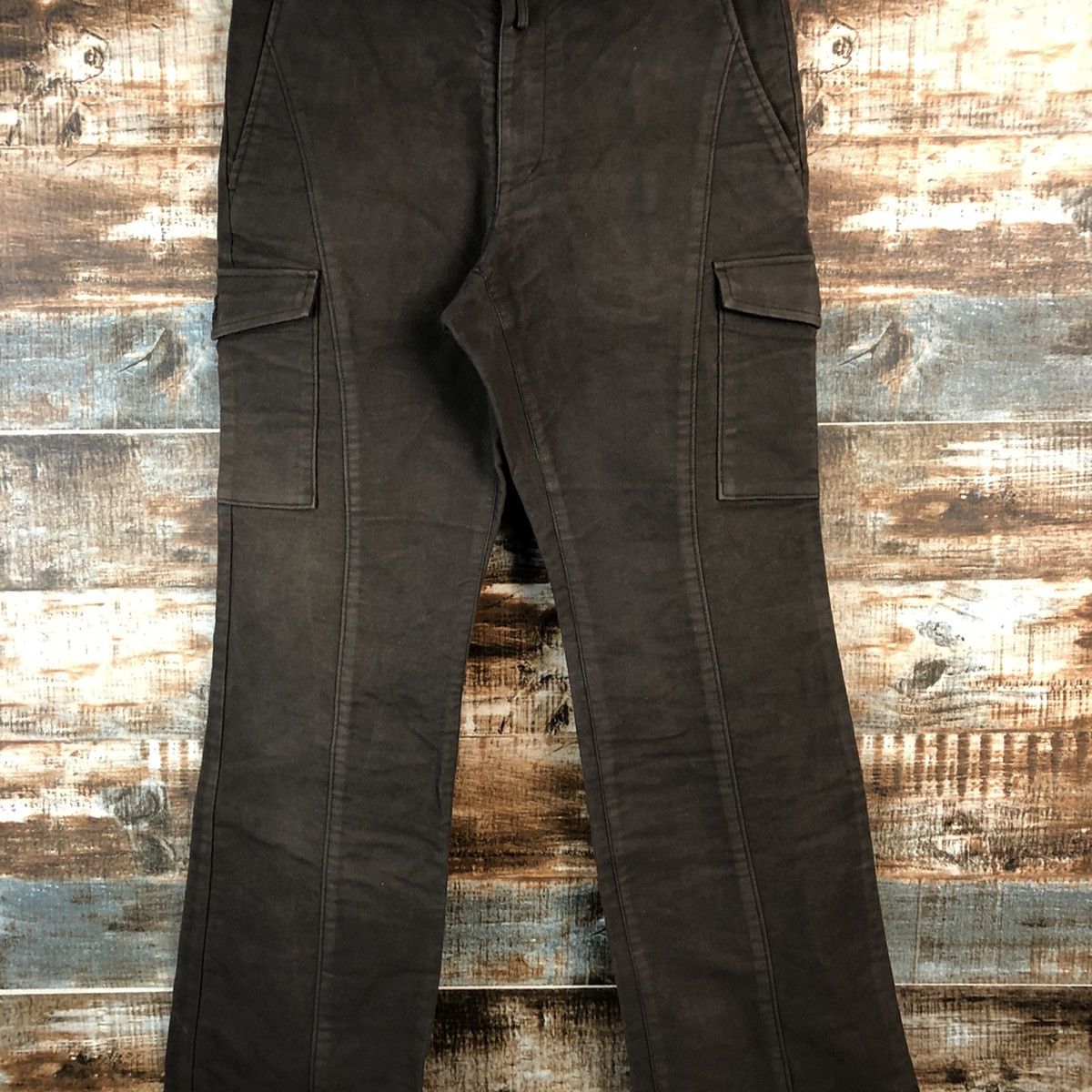 Japanese Brand Japanese Brand Brown Cargo Multipocket Pants #A2534 Size 27" / US 4 / IT 40 - 5 Thumbnail