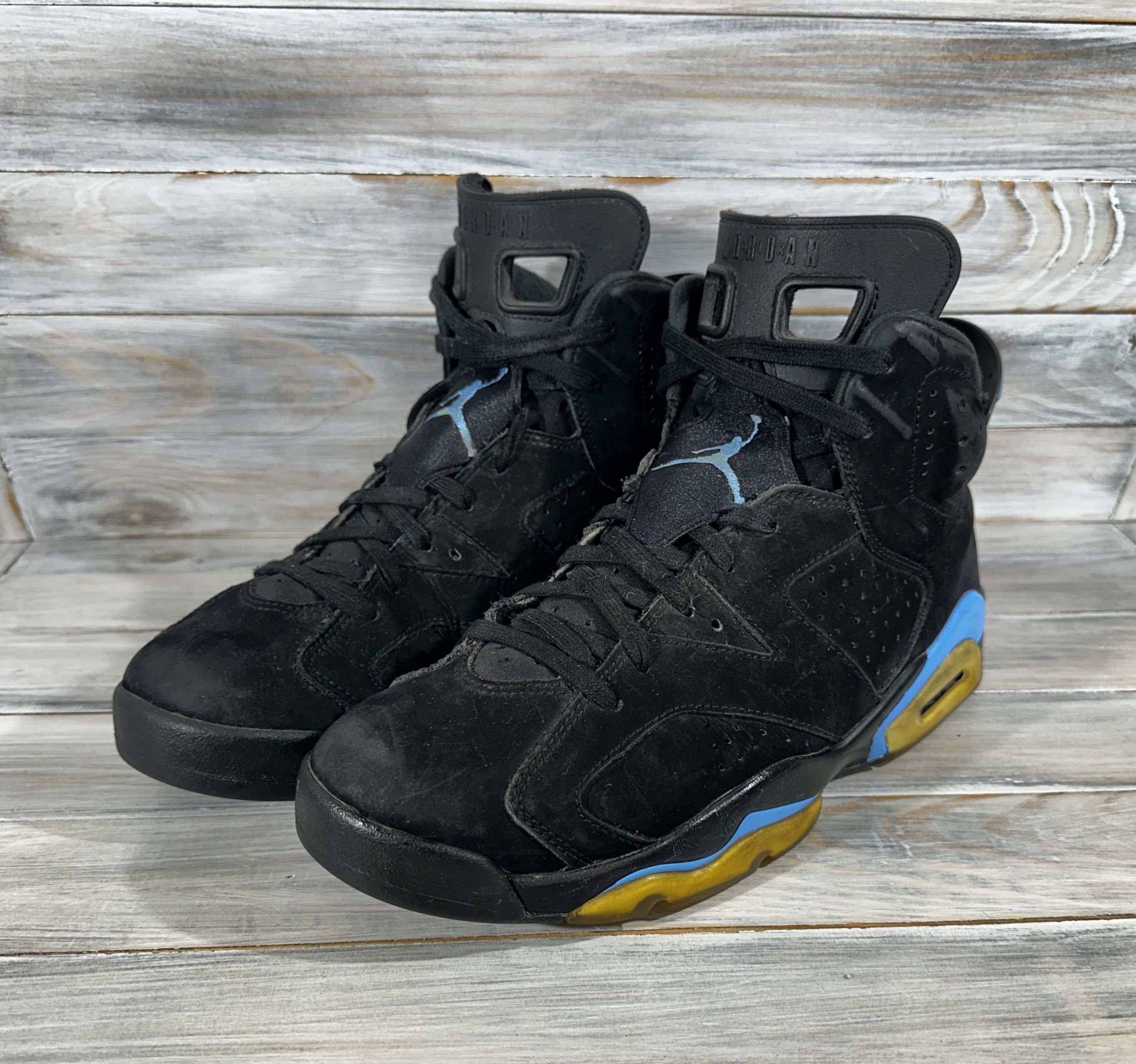 Jordan Brand Jordan Air 6 Retro UNC Basketball Sneakers Black Sport Shoes Size US 9.5 / EU 42-43 - 16 Thumbnail