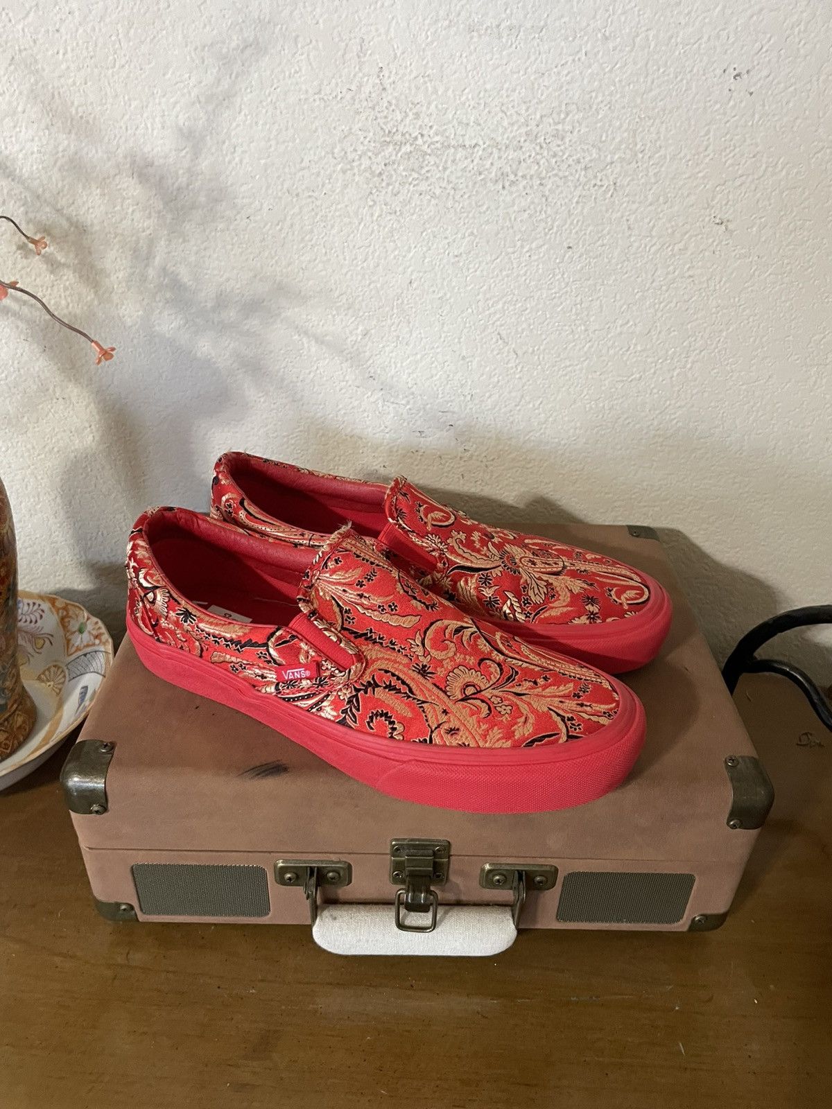 Opening Ceremony Vans x Opening Ceremony Qi Pao ll Red Size US 9 / EU 42 - 3 Thumbnail