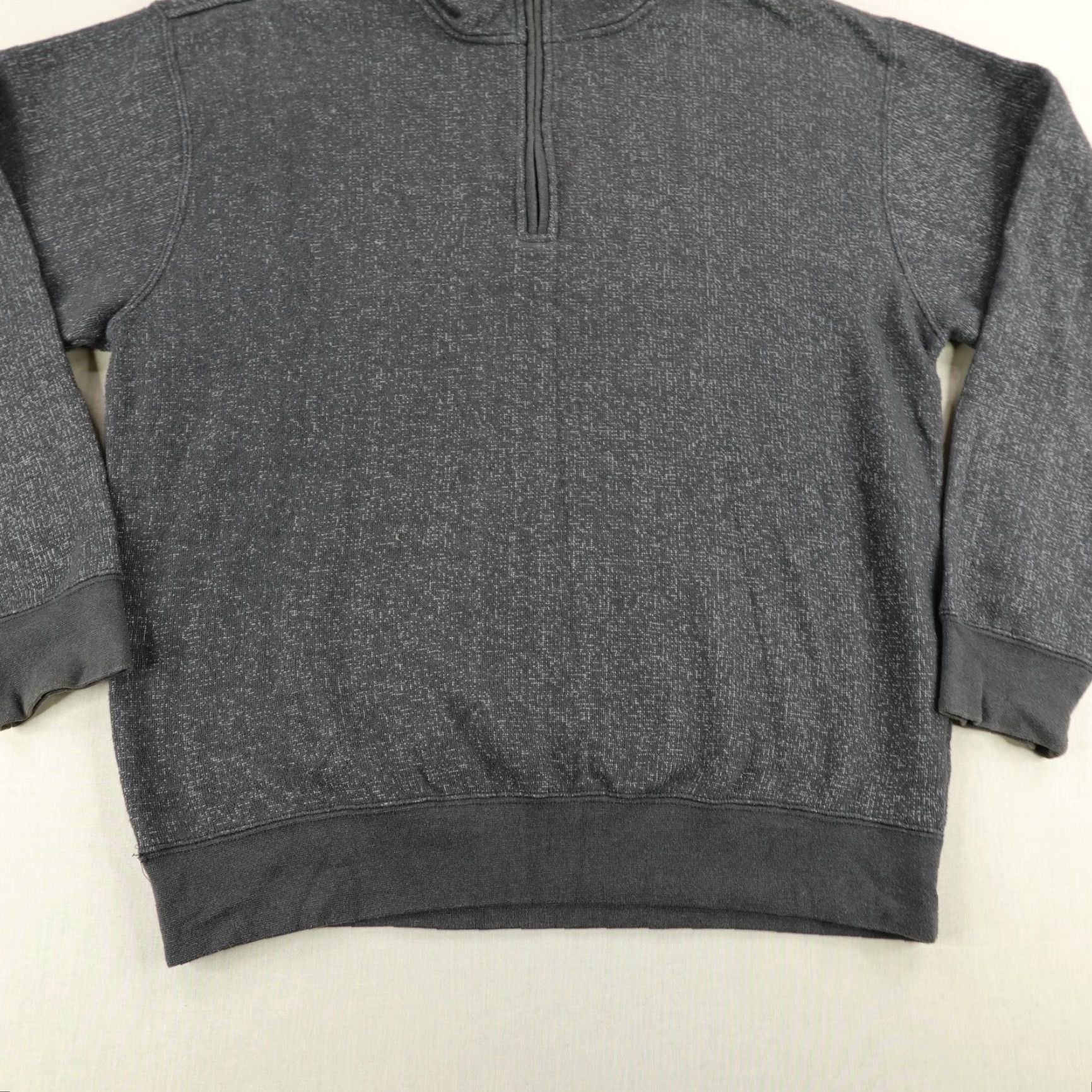 Orvis Orvis Sweater Men M Gray 1/4 Zip Mock Neck Fleece Pullover Sweatshirt Casual Outdoor Size US M / EU 48-50 / 2 - 3 Thumbnail