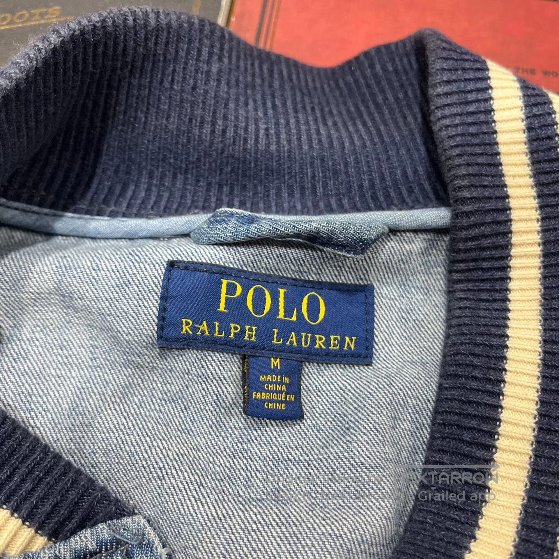 RRL Ralph Lauren Double RL Ralph Lauren Denim Baseball Jacket. Size US M / EU 48-50 / 2 - 4 Thumbnail