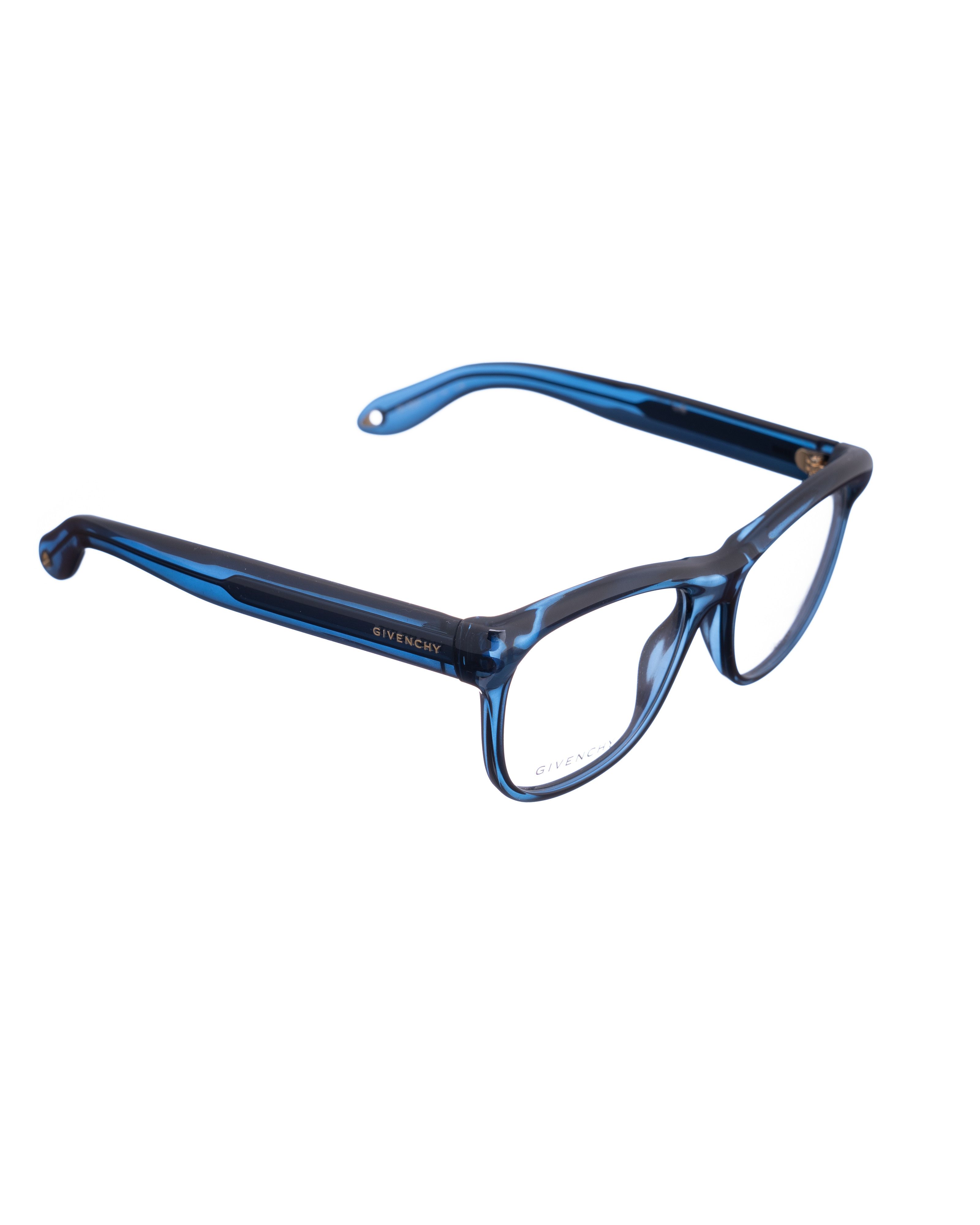 Givenchy Givenchy 00s Bold Nerdy Navy Blue Glasses Size ONE SIZE - 2 Thumbnail