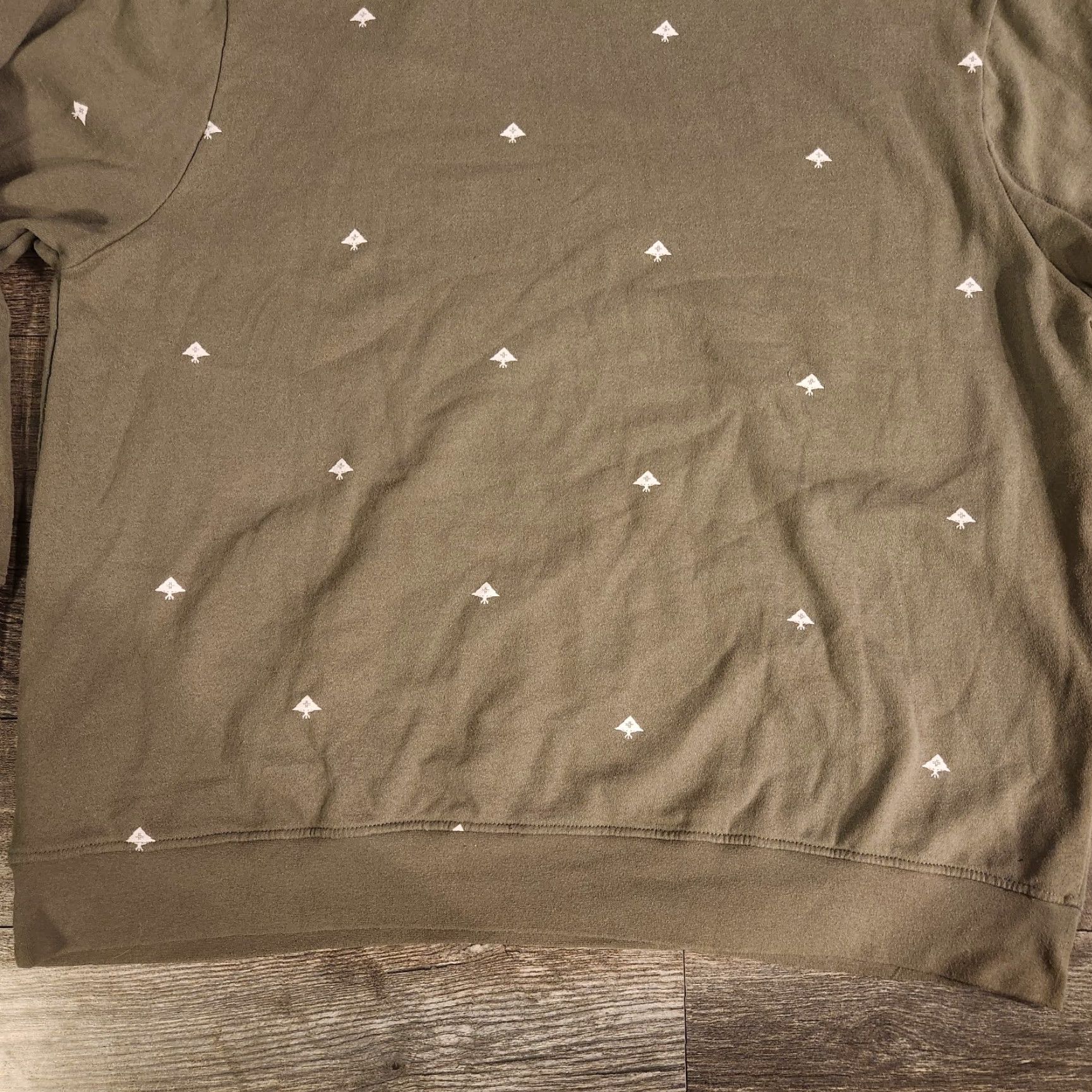 Roots LRG Roots Hoodie Sweatshirt Unisex Adults 3XL Gray Long Sleeve Graphic Print Pullover, Big & Tall, Green AOP Trees, Pre-owned Good Size US XXL / EU 58 / 5 - 7 Thumbnail