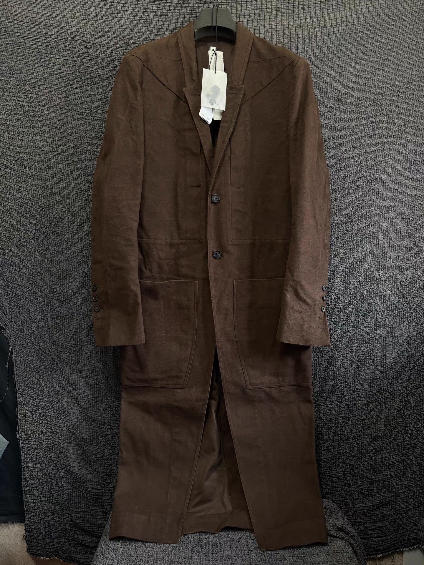 Rick Owens Rick Owens 23FW belted suit coat Size US M / EU 48-50 / 2 - 1 Thumbnail
