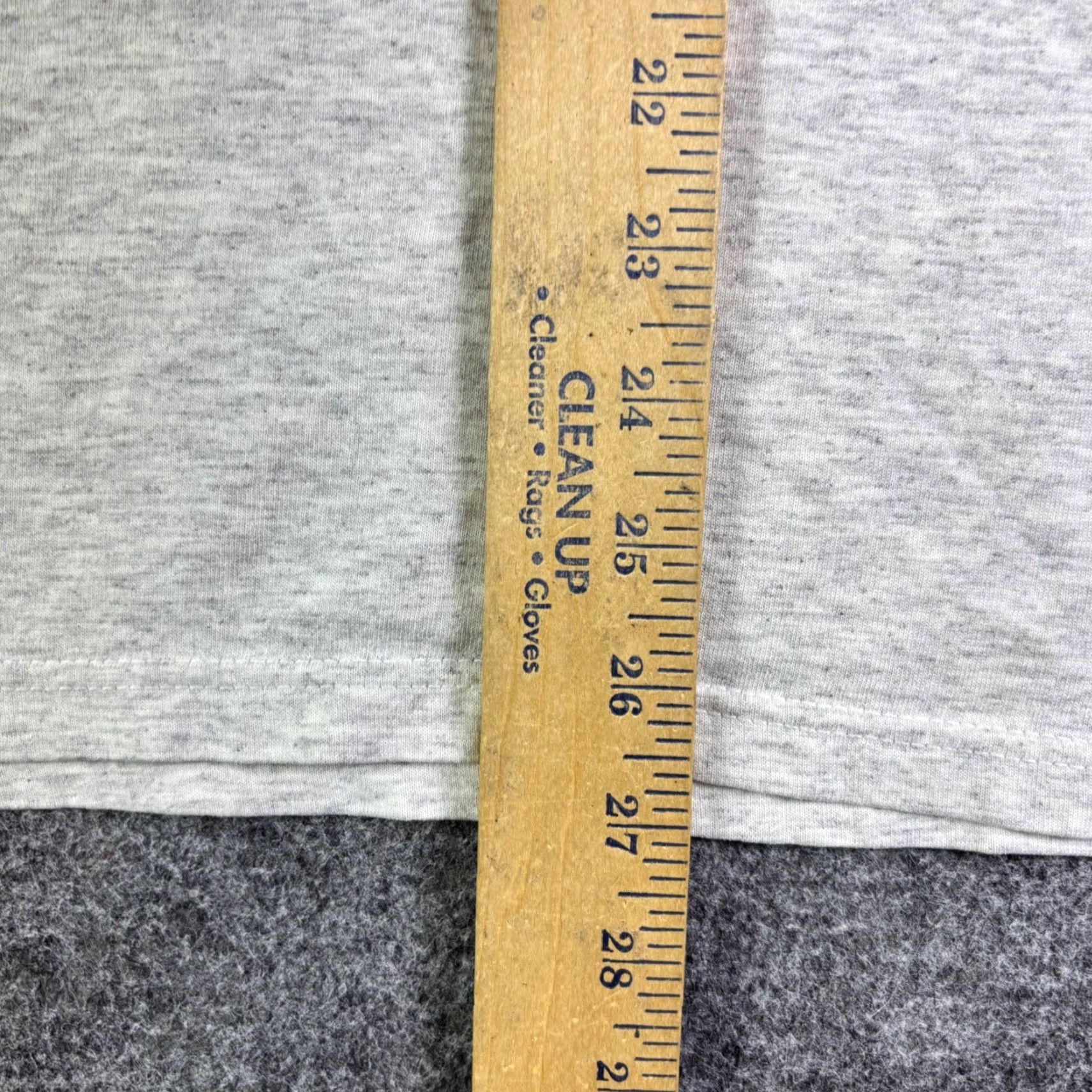 Jerzees VINTAGE Jerzees Ed's Place Johnstown PA Graphic T-Shirt XL Mens Gray Heathered Crew Neck Short Sleeve Graphic Print Size US XL / EU 56 / 4 - 5 Thumbnail