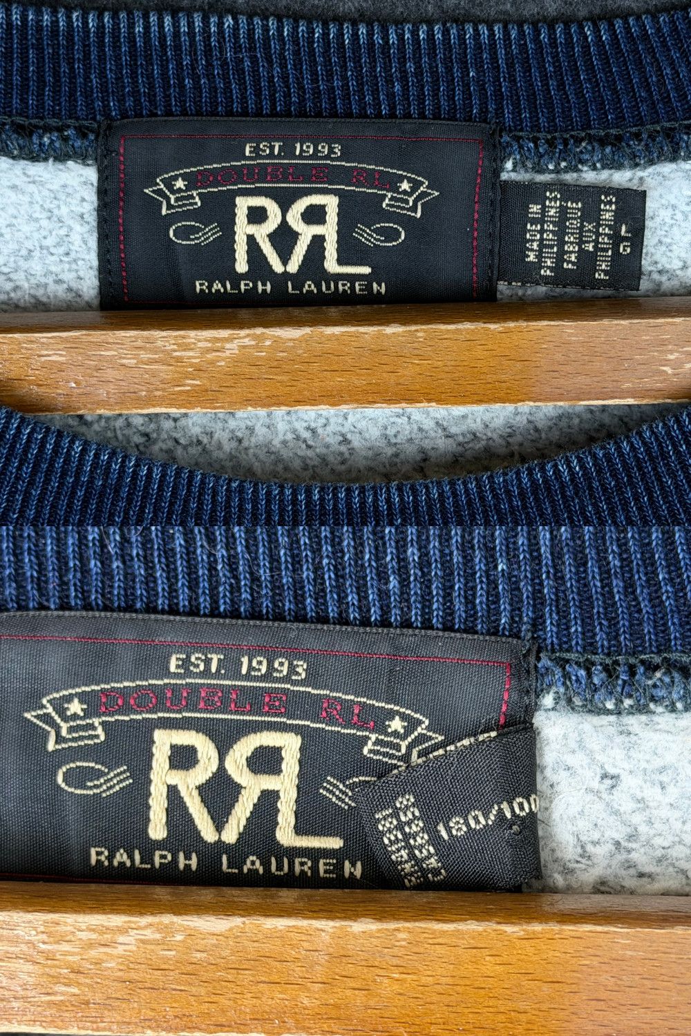 Polo Ralph Lauren fw17 RRL Double RL “U.S. Rrl” Naval Crest Sweatshirt Size US M / EU 48-50 / 2 - 7 Thumbnail