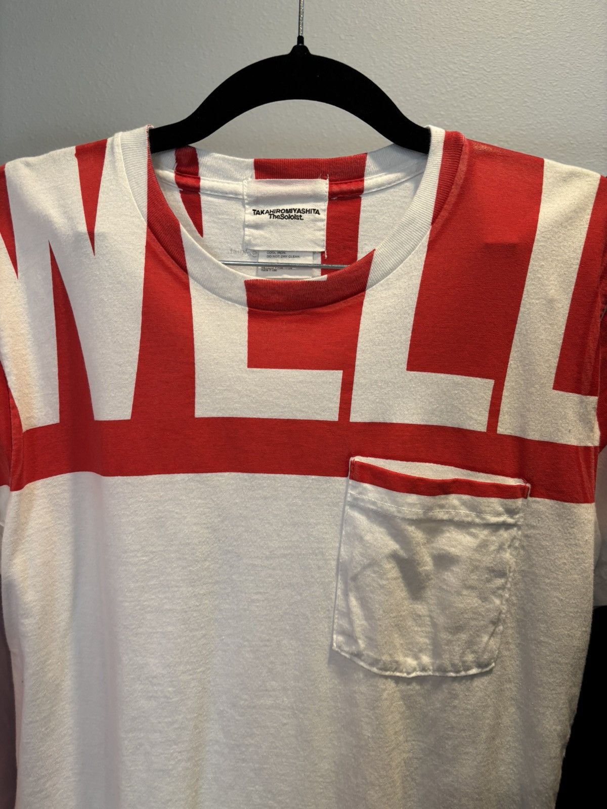Takahiromiyashita The Soloist. TAKAHIROMIYASHITA THESOLOIST “WELL” Tee Shirt ☎️ Size US S / EU 44-46 / 1 - 4 Thumbnail