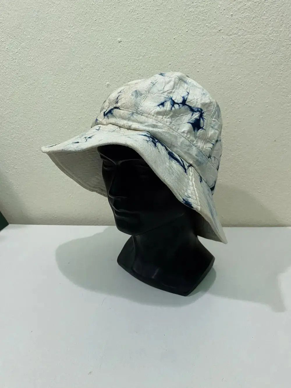 Japanese Brand × Vintage Japanese Brand Distressed Design Bucket Hat Size ONE SIZE - 2 Thumbnail