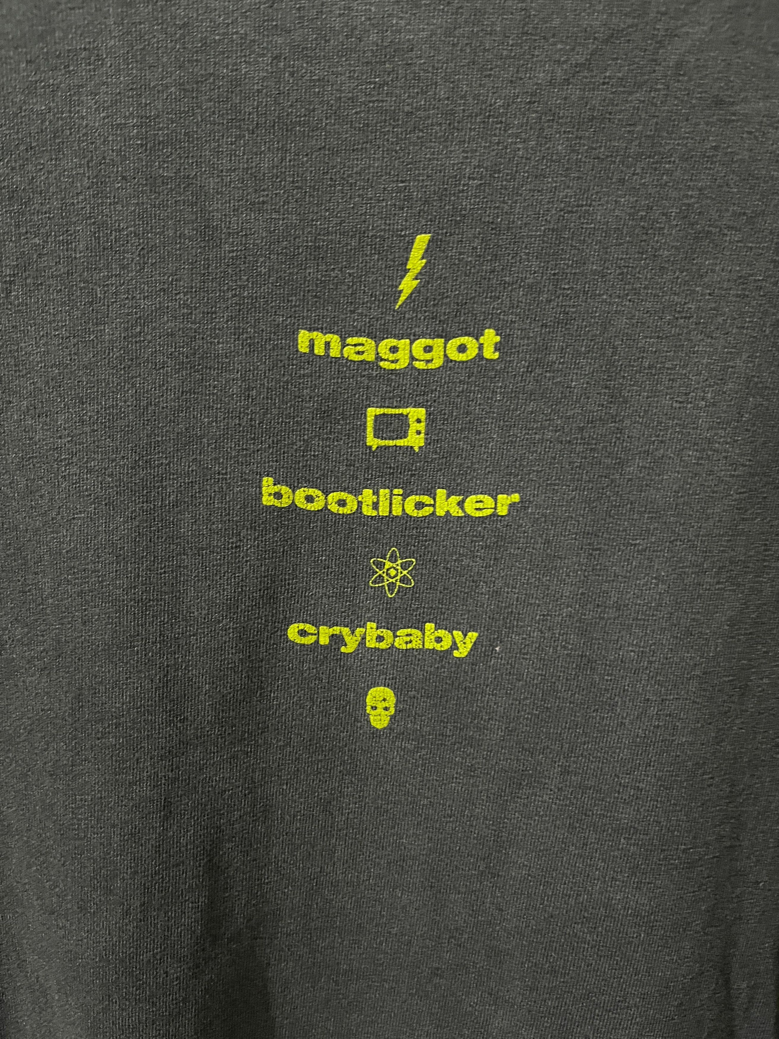 Band Tees vintage the malvins Maggot Bootlicker crybaby 90s Size US L / EU 52-54 / 3 - 3 Thumbnail