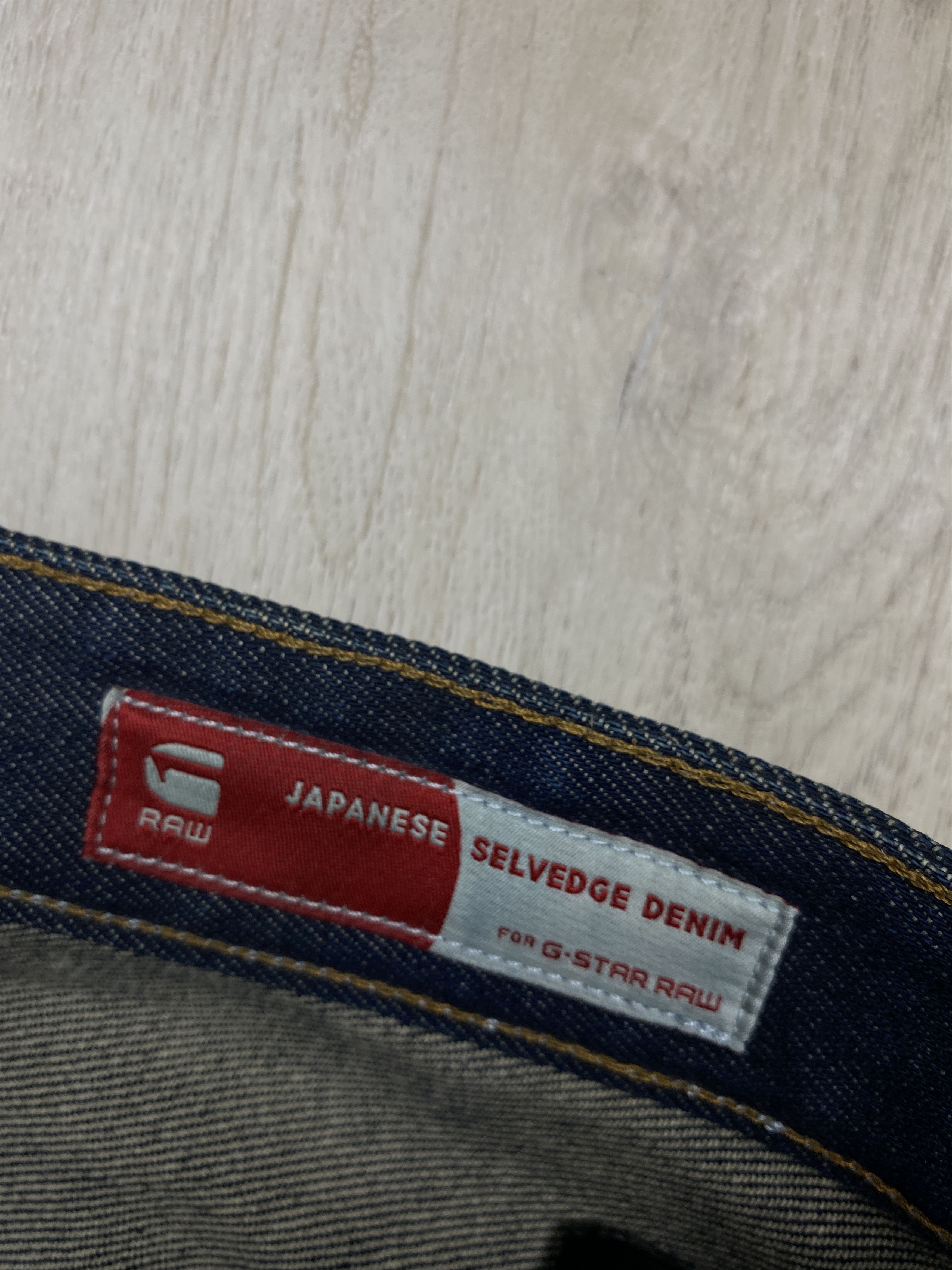 G-Star G Star Raw Vintage Japanese Selvedge Denim Pants Jeans Size US 31 - 6 Thumbnail