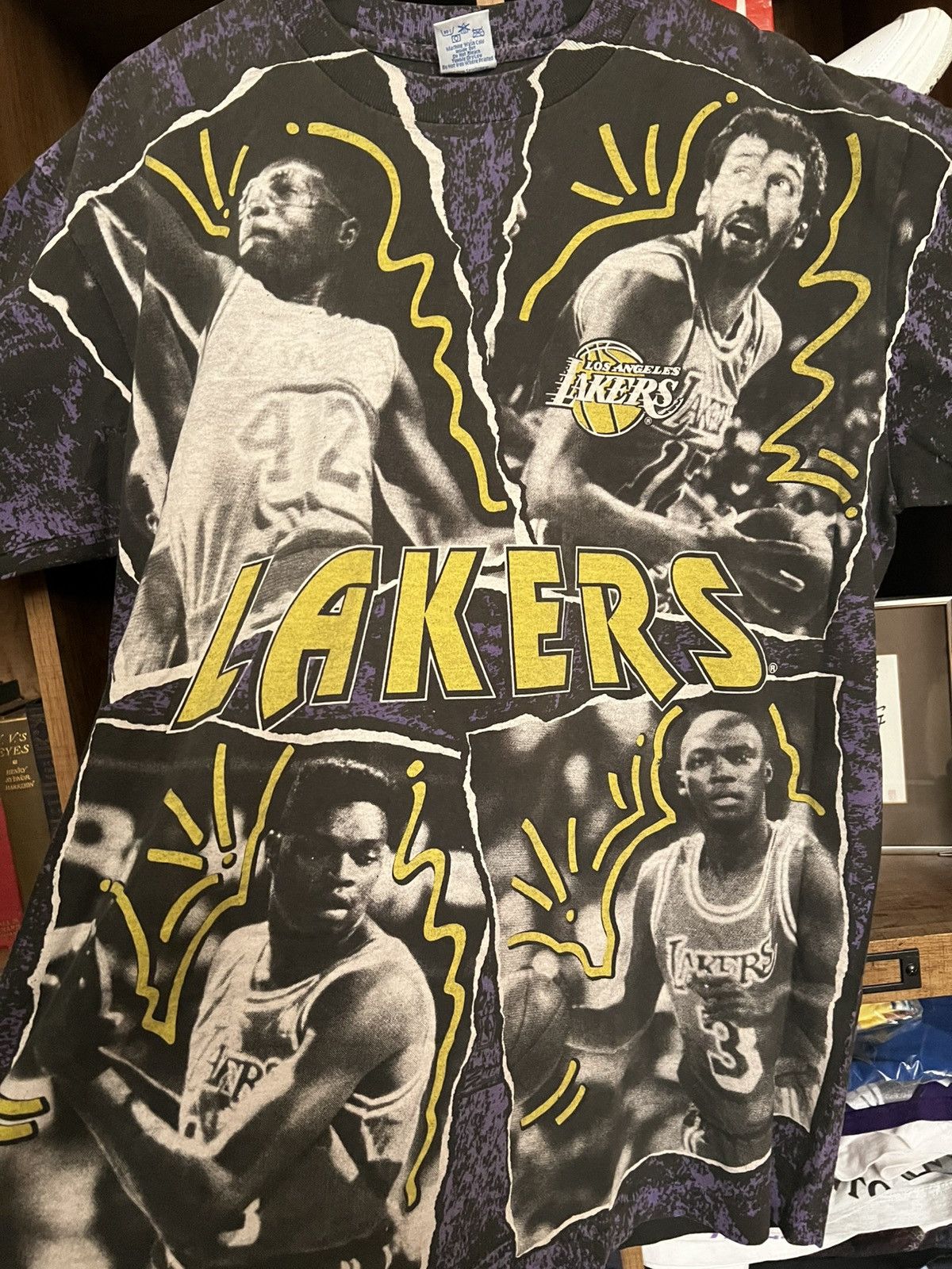 Salem Sportswear × Vintage Vintage lakers aop shirt Size US XL / EU 56 / 4 - 2 Thumbnail