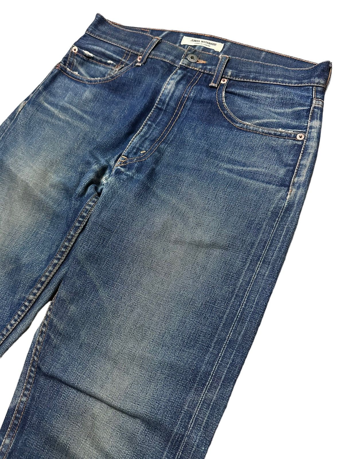 Comme des Garcons Comme Des Garcons Junya Watanabe Selvedge Denim Pants Jeans Size US 31 - 2 Thumbnail