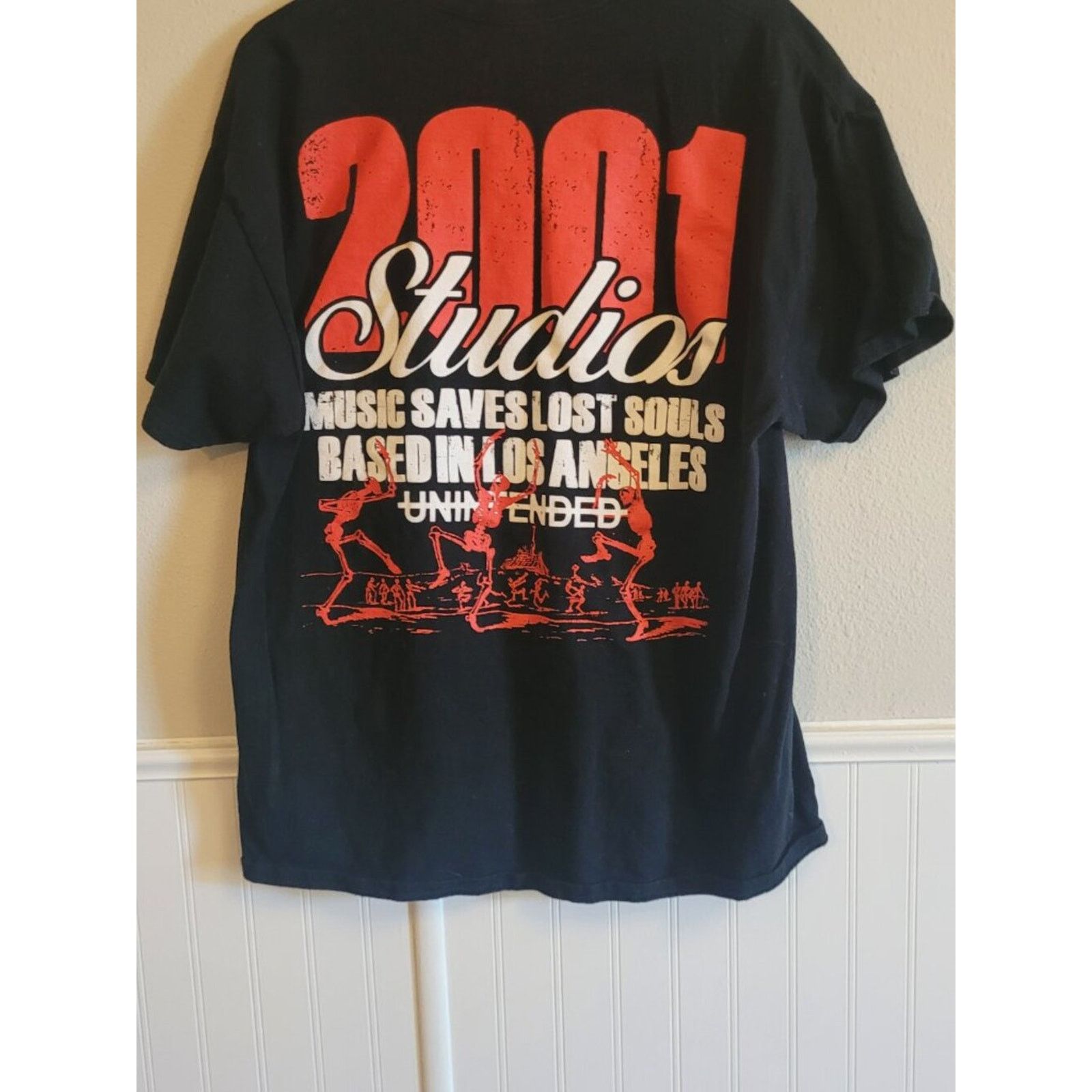 UNITED NUDE Unintended 2001 Studios LA Skeletons Graphic Tee XL Size US XL / EU 56 / 4 - 3 Thumbnail
