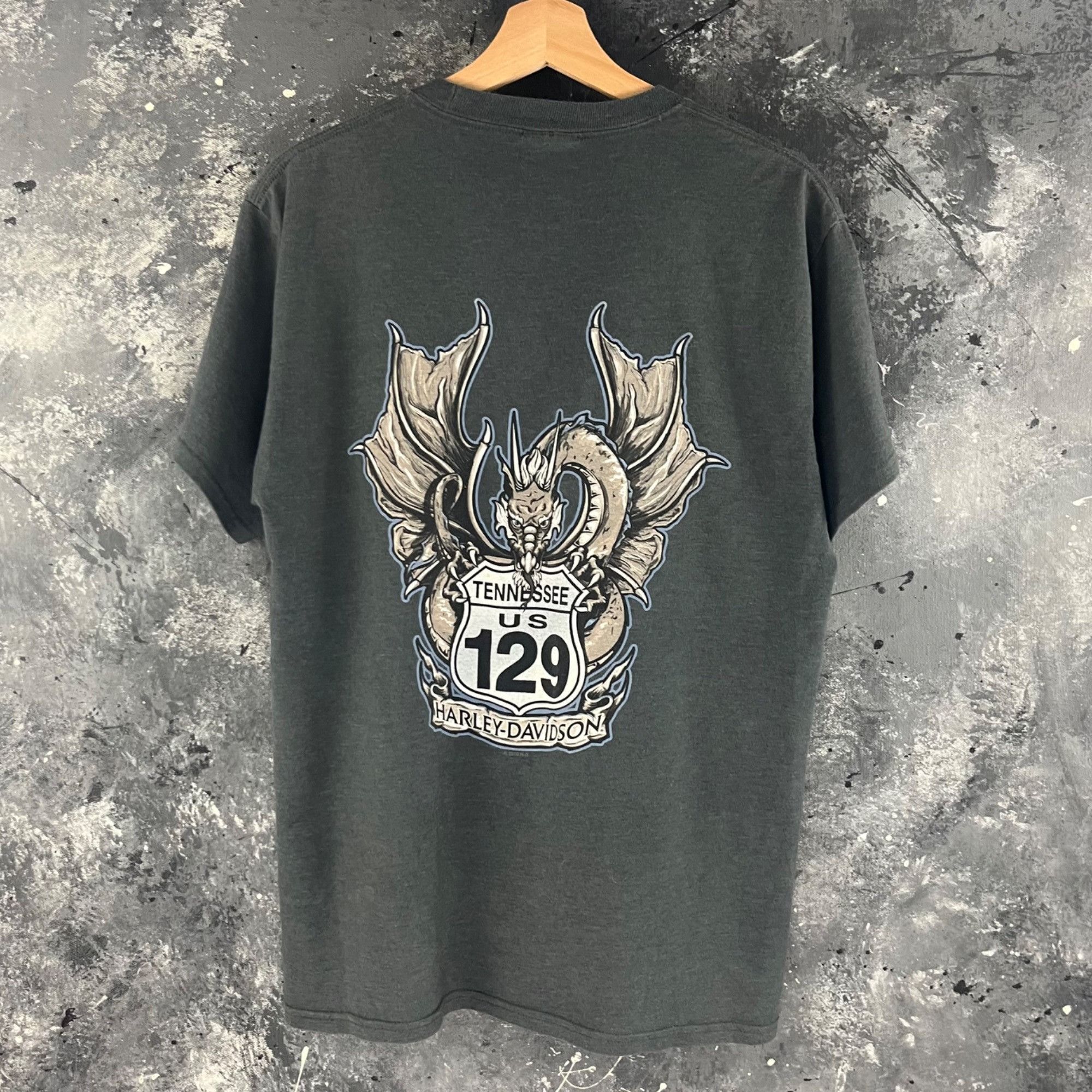 Harley Davidson × Vintage Vintage Y2K Harley Davidson shirt Size US L / EU 52-54 / 3 - 1 Thumbnail