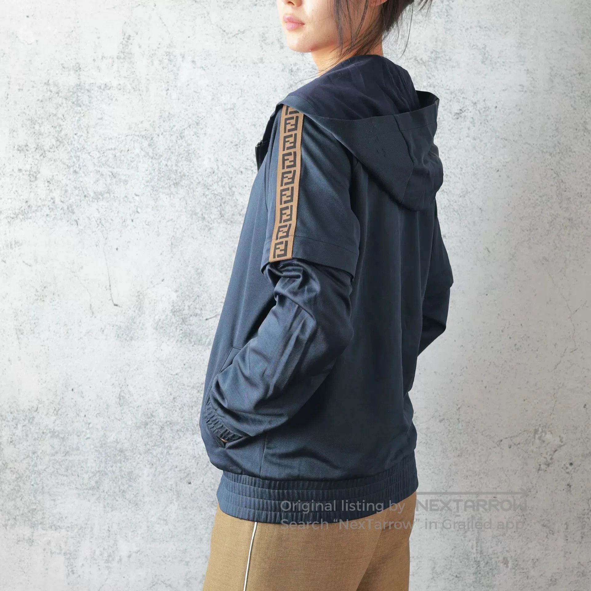 Fendi FENDI Blue Fake Two. Size L / US 10 / IT 46 - 2 Thumbnail