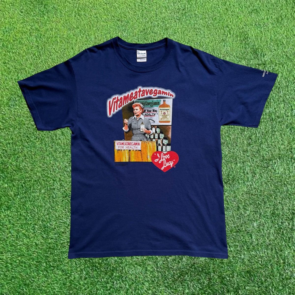 Gildan Vintage Y2K I Love Lucy Vitameatavegamin T-Shirt Size US L / EU 52-54 / 3 - 1 Thumbnail
